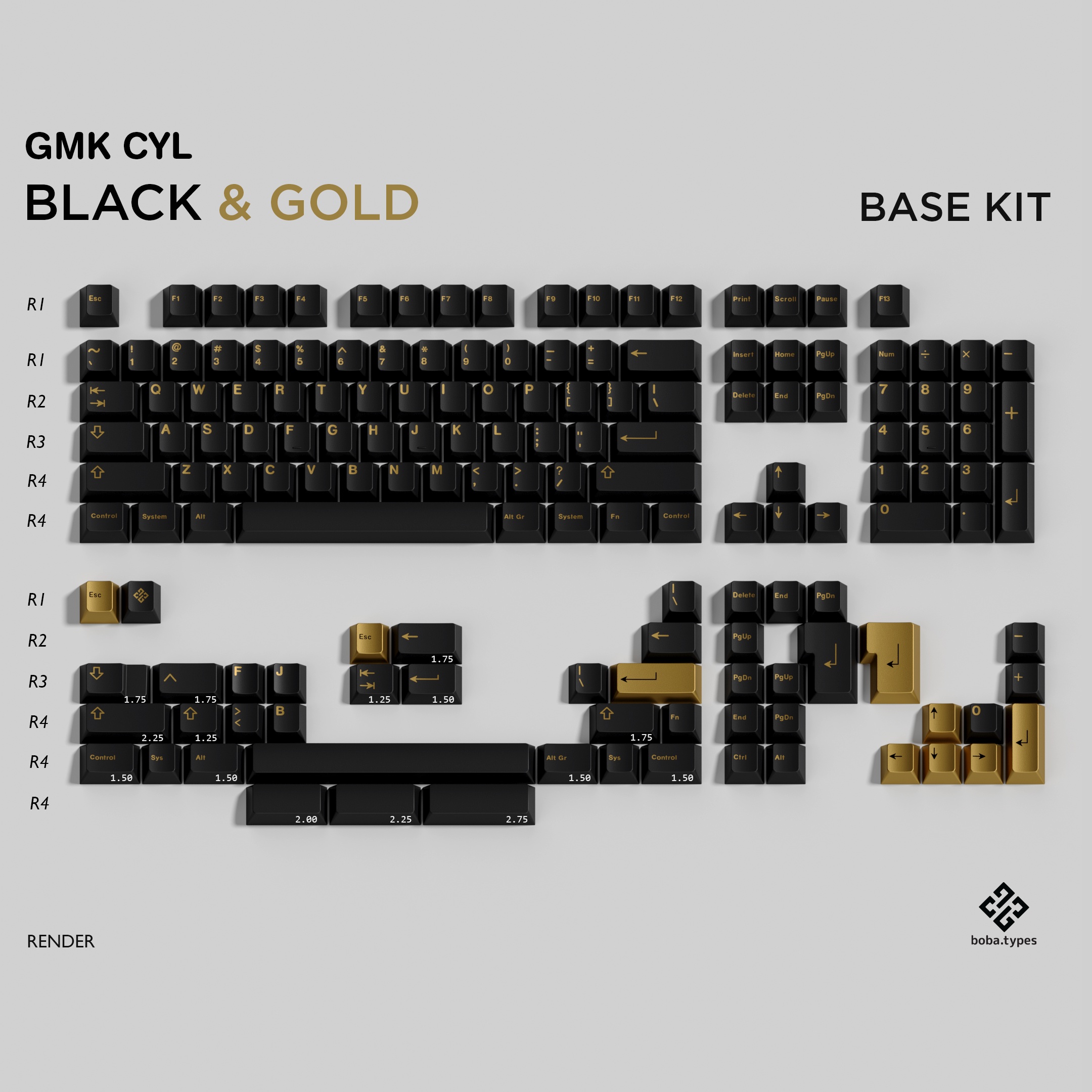 GMK Black & Gold (Feb 20 - Mar 20) image 6