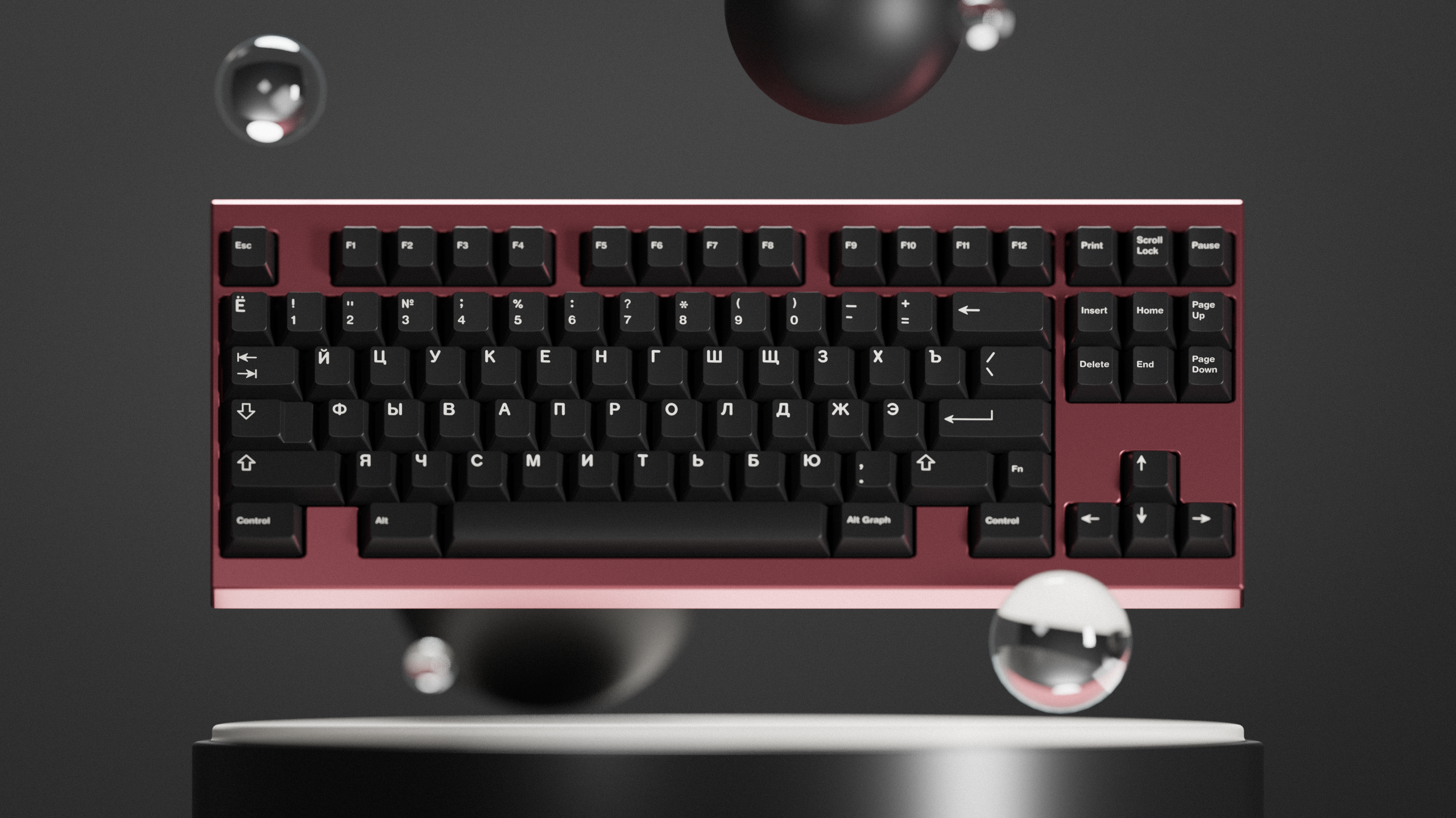 GMK CYL Классика (Classic) - Mono-Cyrillic alphas kit. GB STARTED! image 9