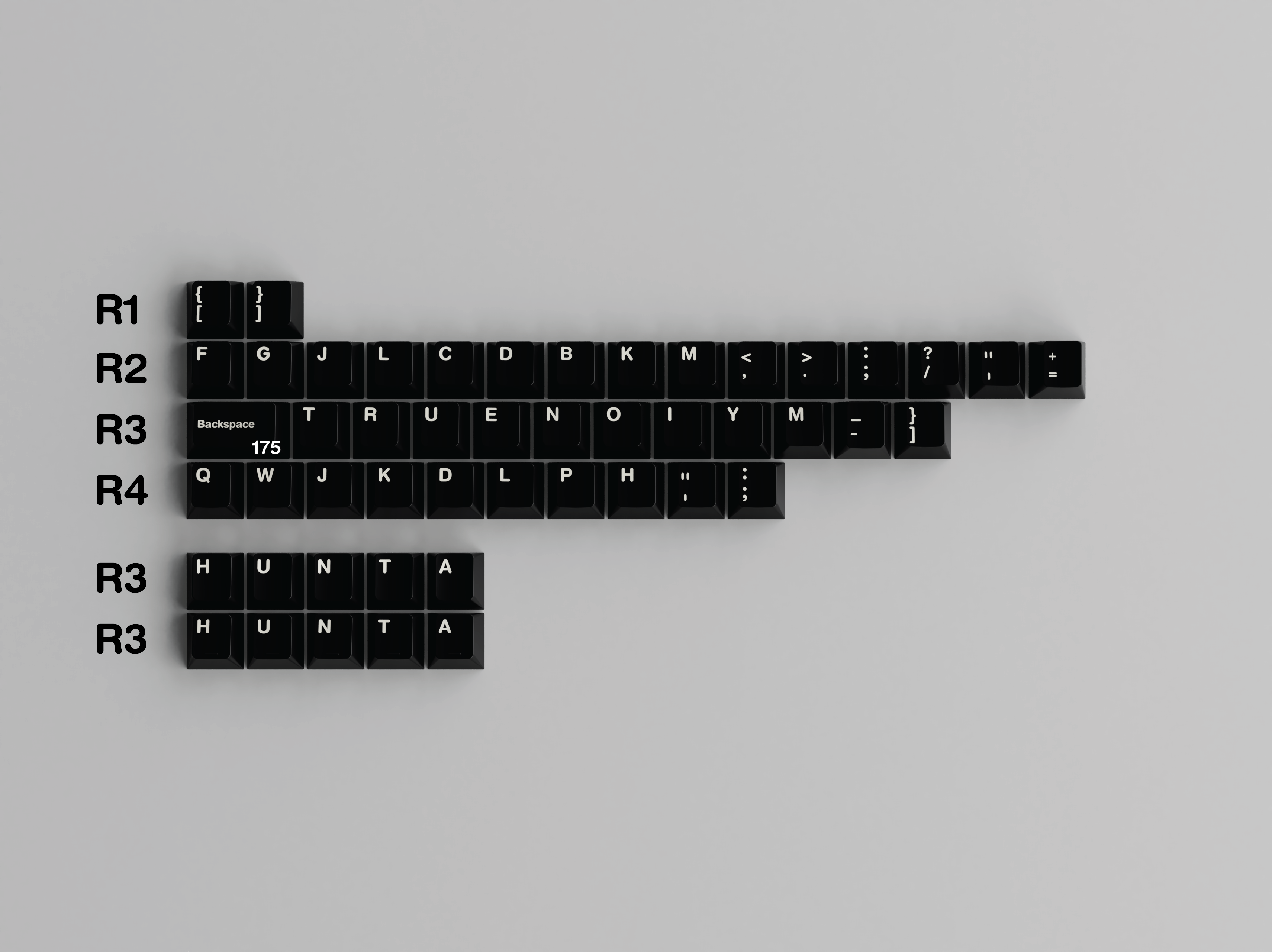 GMK WoB 40s, Colevrak+, R0/R5 | Shipping image 2