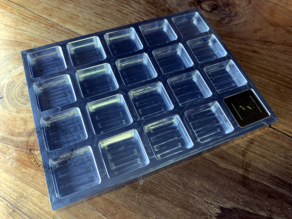 [Pre-Order] Krypton Alpha T19A Artisan Tray. Aluminium & Cerakote™ with Badge image 14