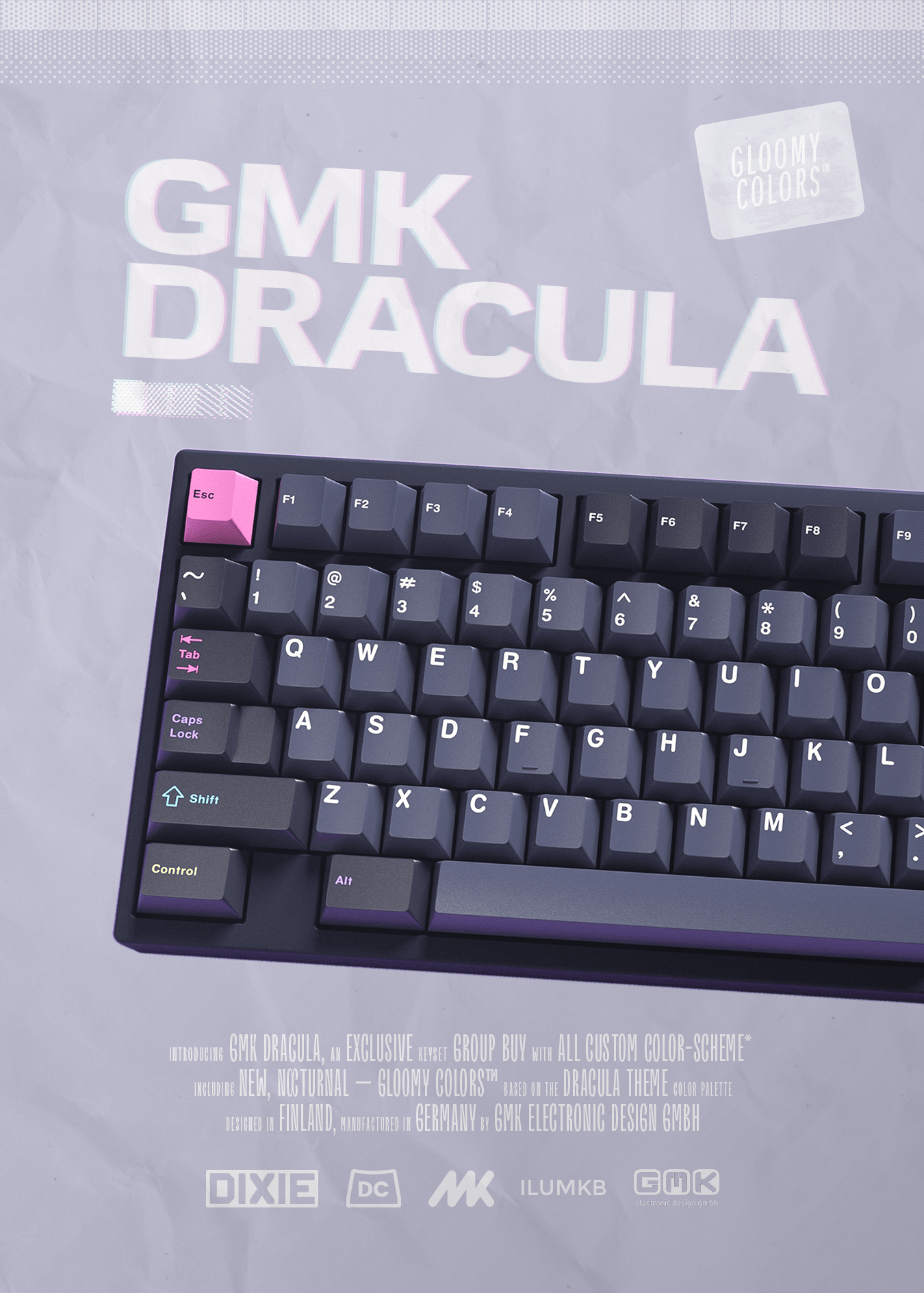 GMK Dracula (CLOSED) — Shipping!