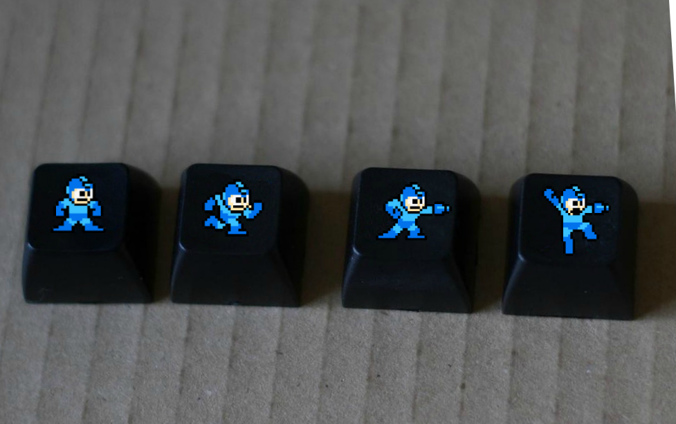 UV Printed 8 Bit MegaMan, Commander Keen, Pac Man, & More [Ordering] image 2
