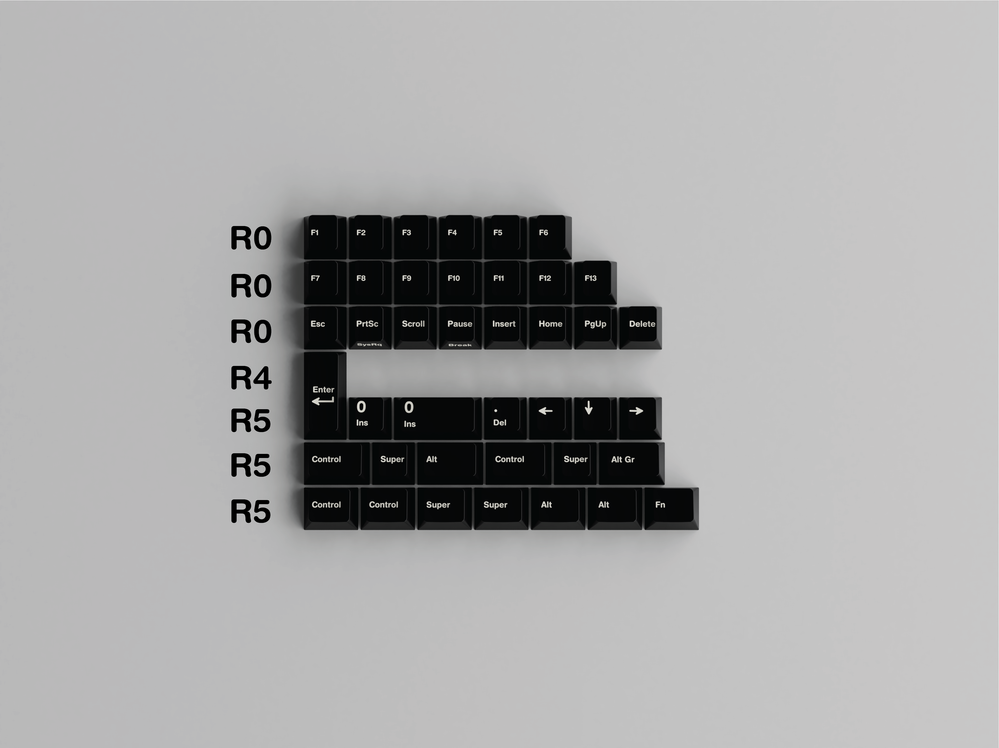 GMK WoB 40s, Colevrak+, R0/R5 | Shipping image 3