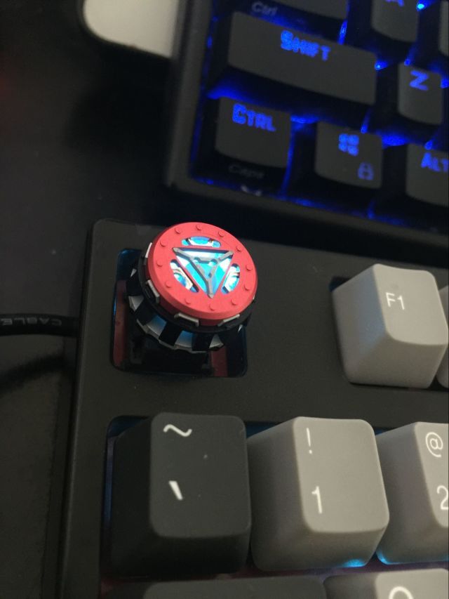 [Spakle Loft] Reactor Aluminum Assembled Key Caps(Running on Massdrop)