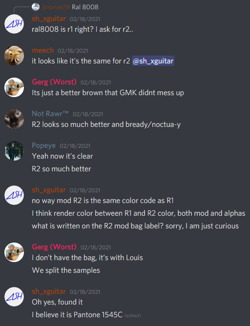 GMK Bread - We got that Bread! Update - R2 Colour Samples and Banderole image 38