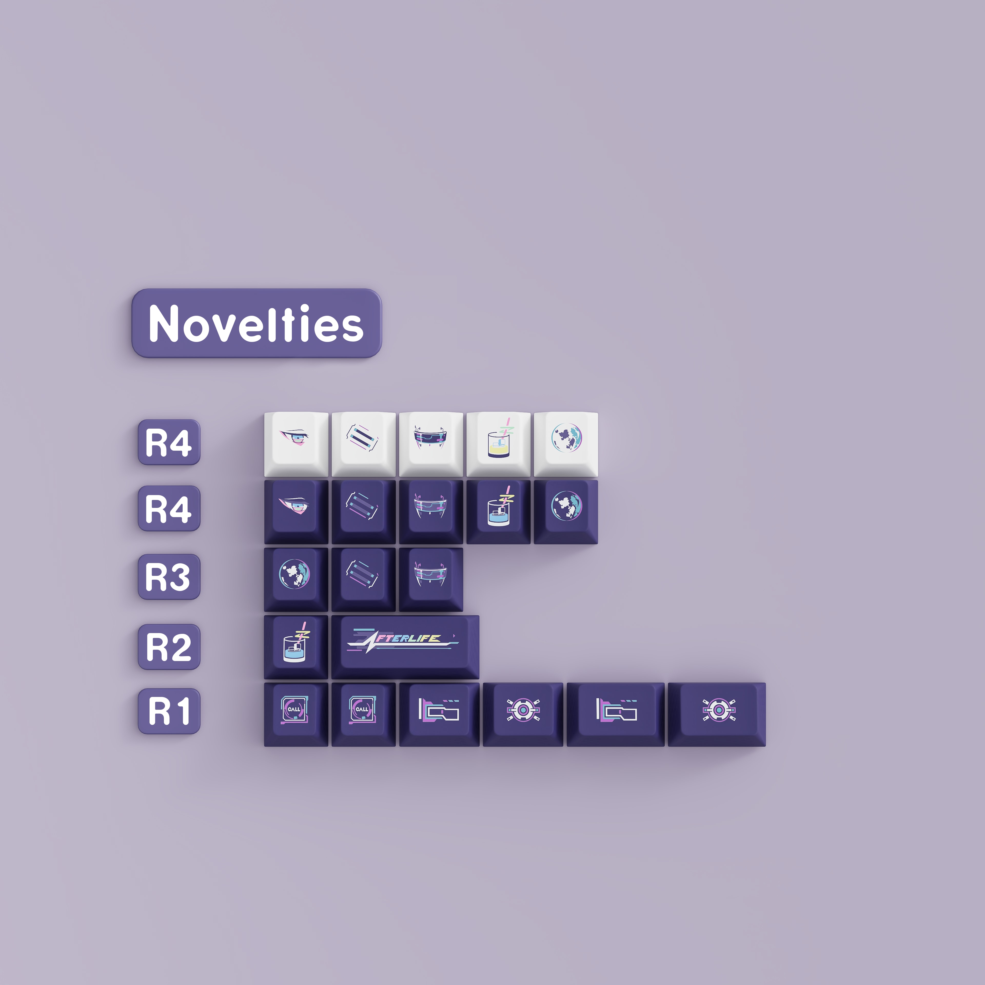 CreateKeebs Net Runner -cyberpunk style image 4
