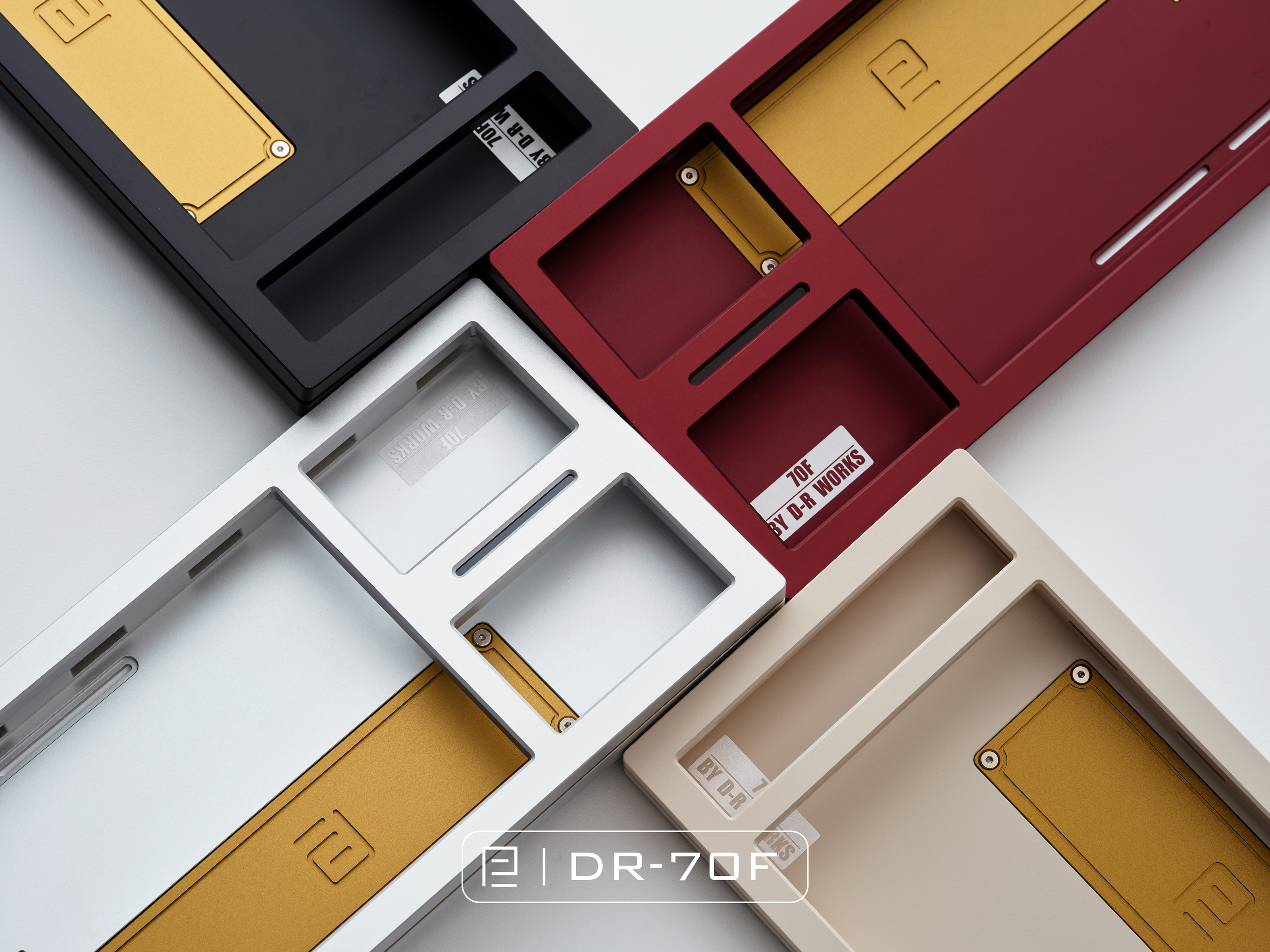 DR-70F Keyboard,70%+5% keyboard can be rotated and switched.