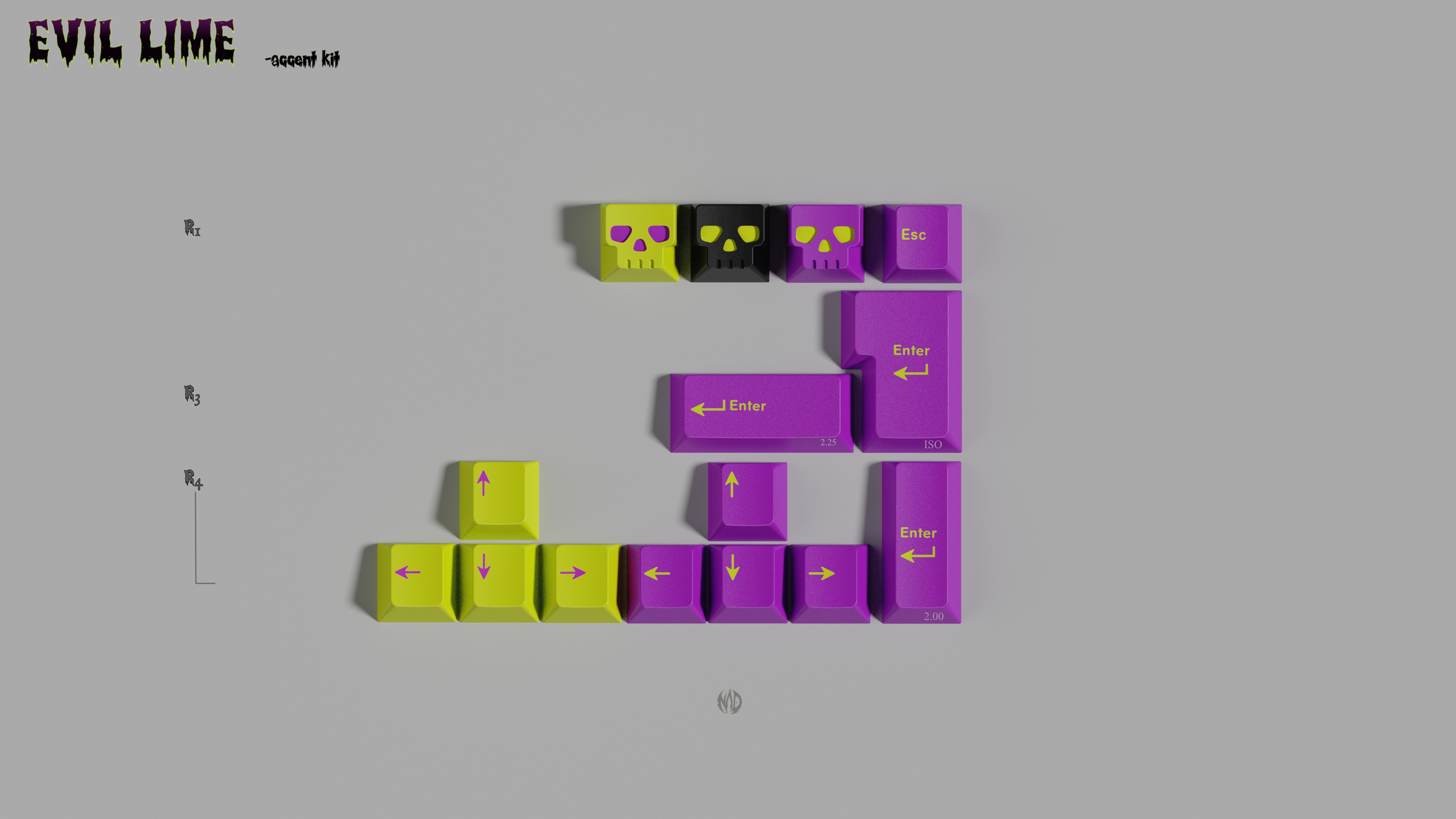 GMK CYL Evil Lime | Big changes to the kitting image 5