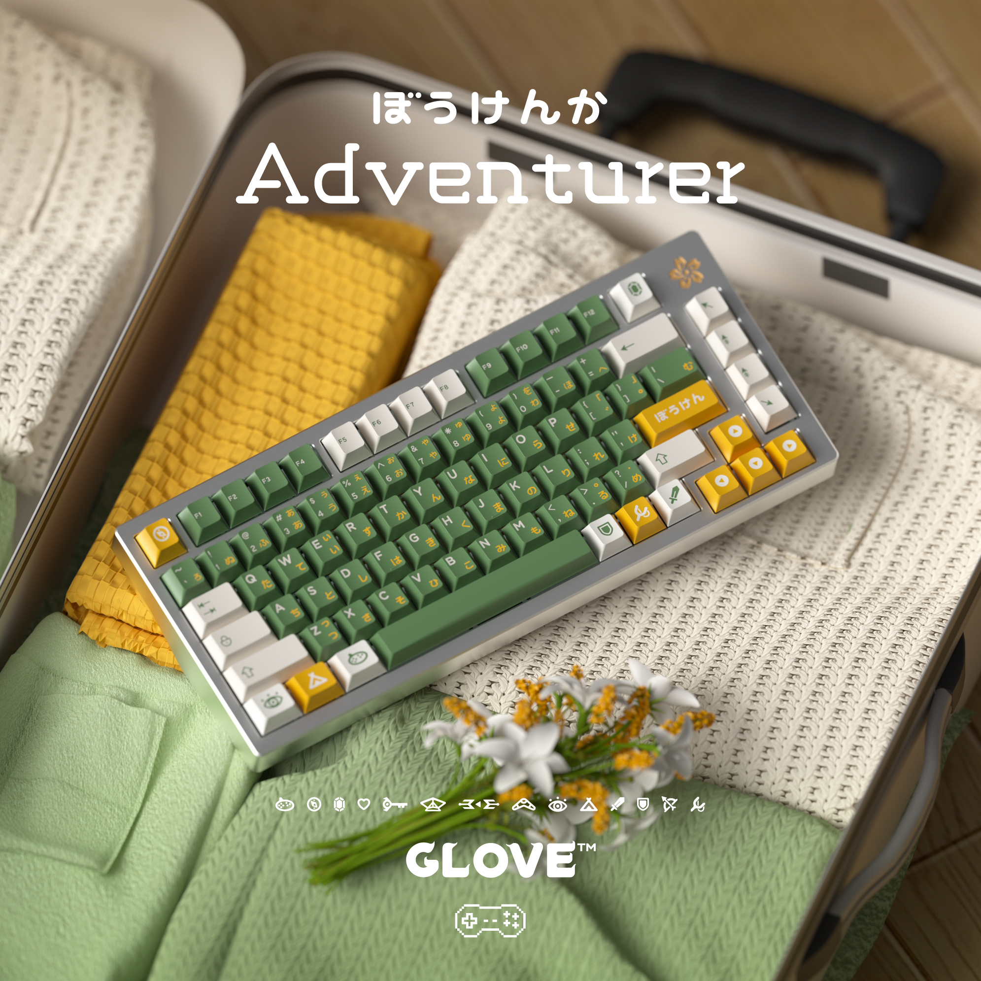 Domikey Adventurer keycaps image 8