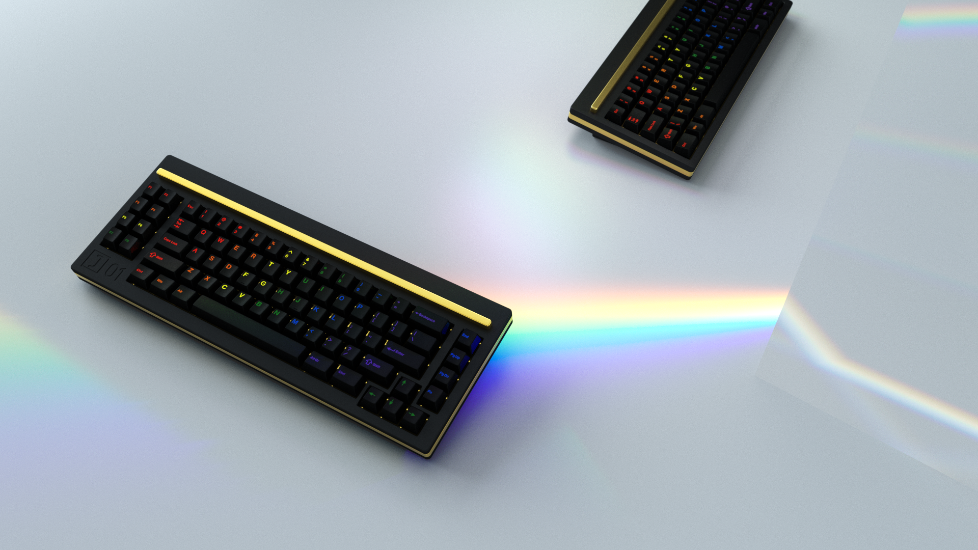 GMK Midnight Rainbow - Shipping to Vendors July 2021 image 2