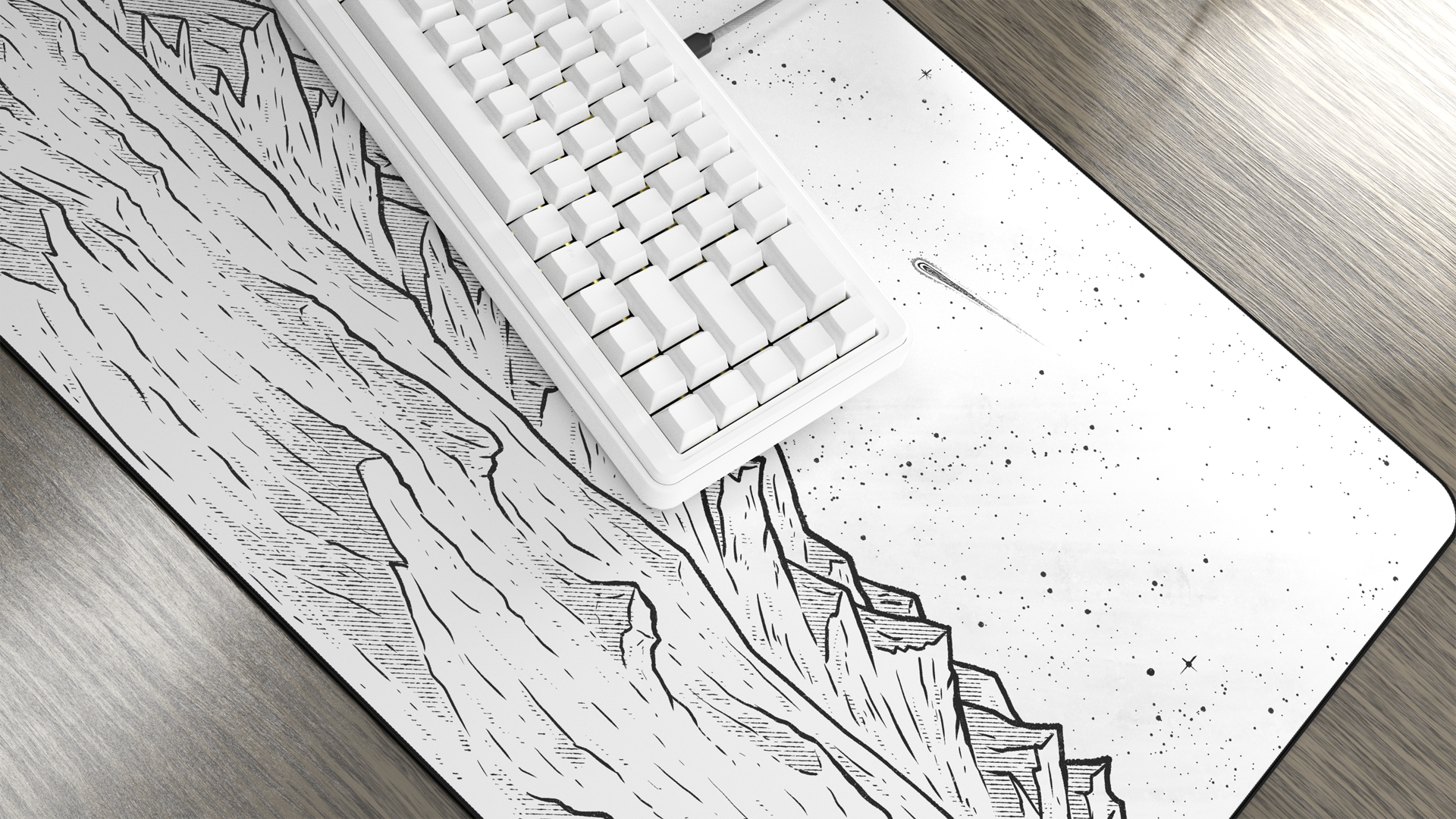 "A Martian View" Deskmat Collection | Extras In Stock image 10