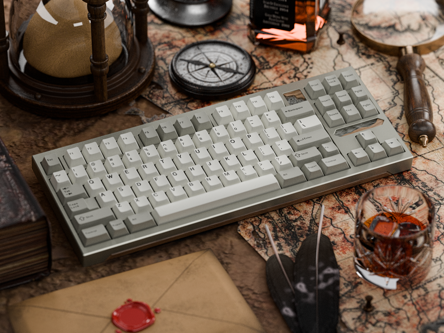 FRΛGMENT TKL - Artisan Resin Accents, 7000+ Configurations