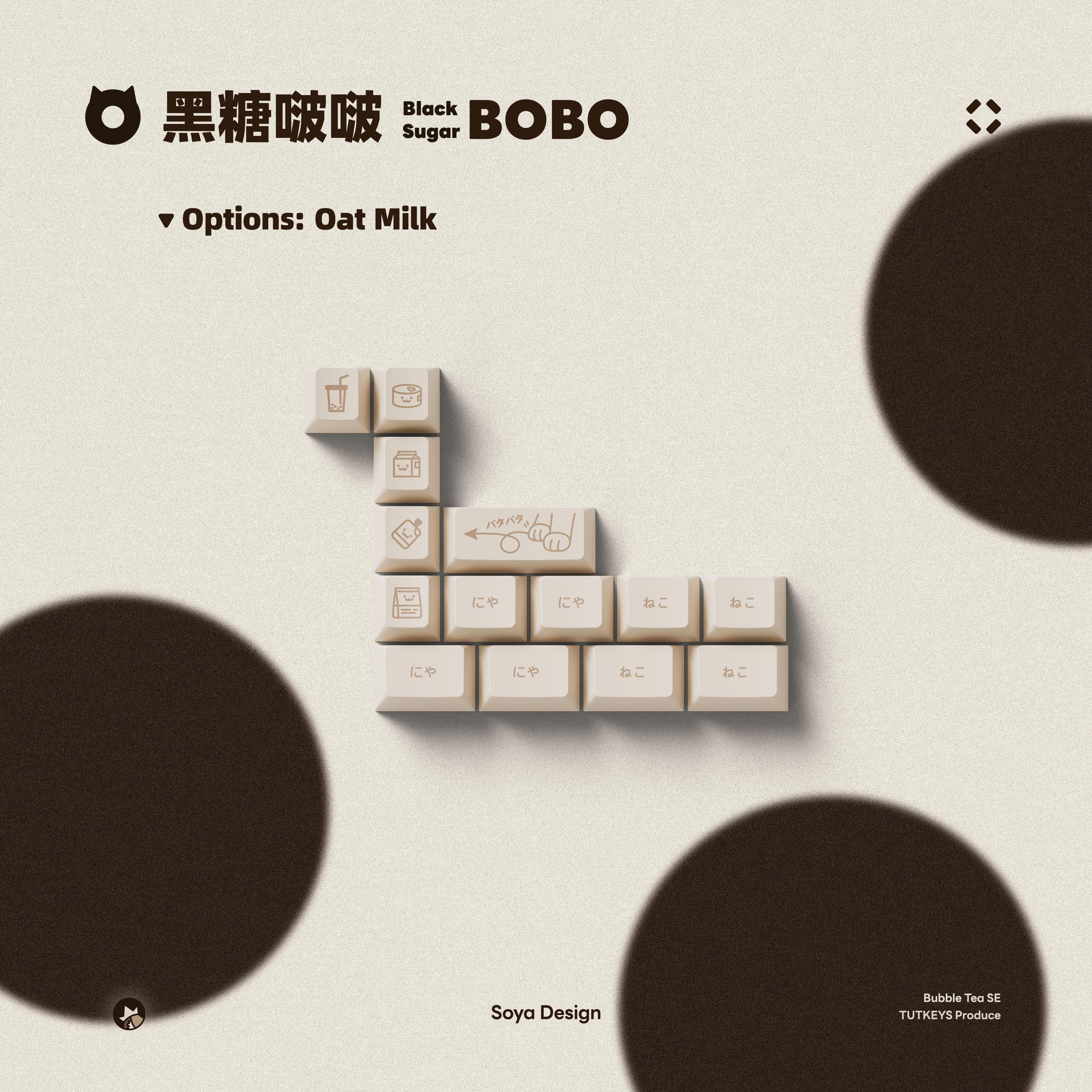 TUTKEYS Black Sugar Bobo Keycaps image 8