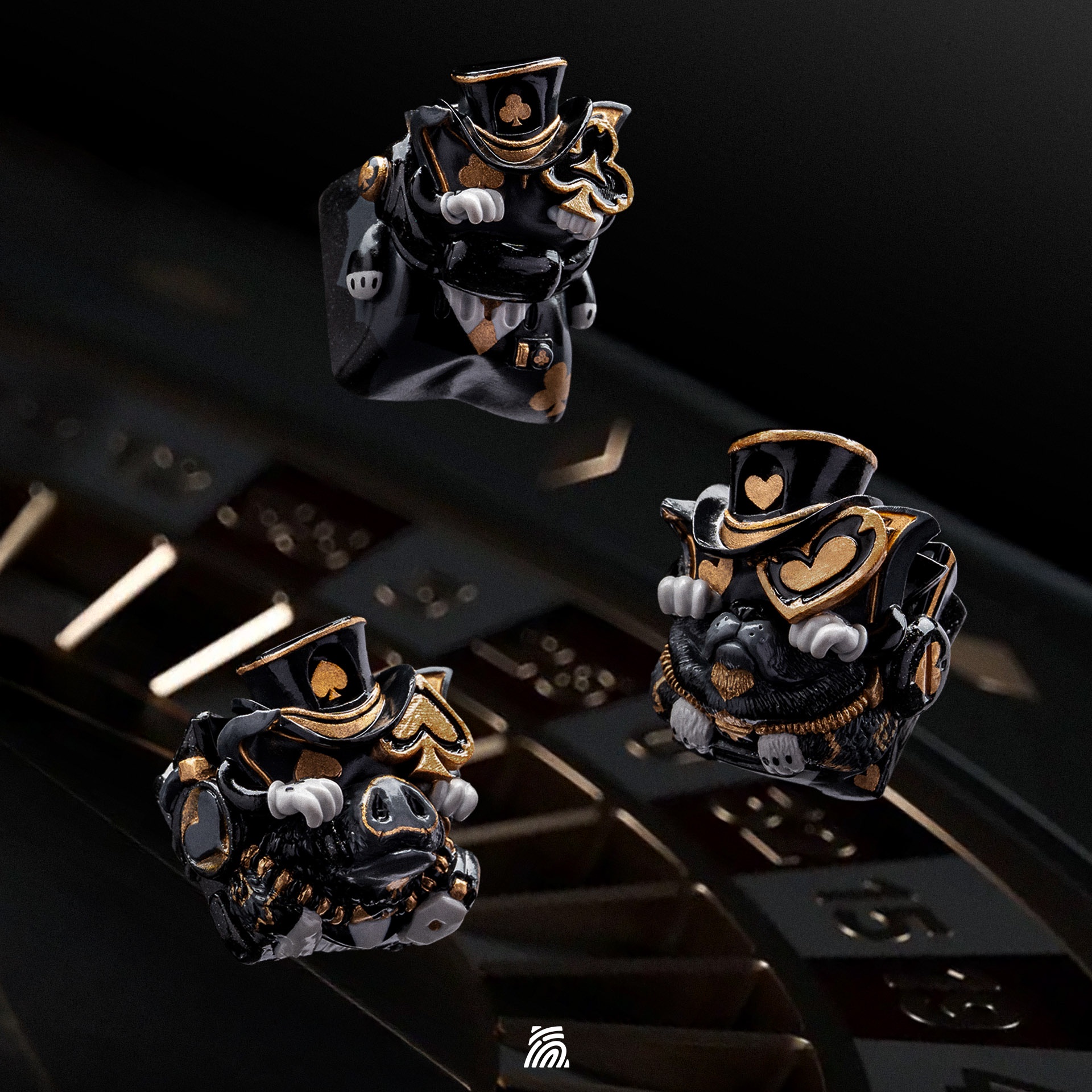 GMK CYL Black & Gold | GB live 'til 20th March - New deskmats/renders! image 37