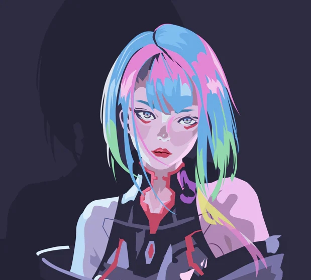 CreateKeebs Net Runner -cyberpunk style