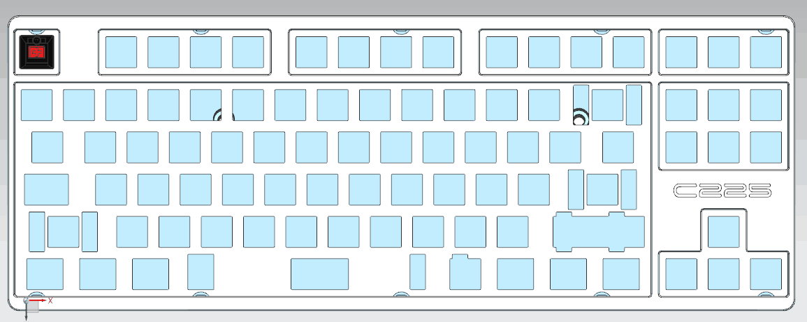 CAMP C225 80% and CAMP PAD Custom Aluminum Keyboard image 17