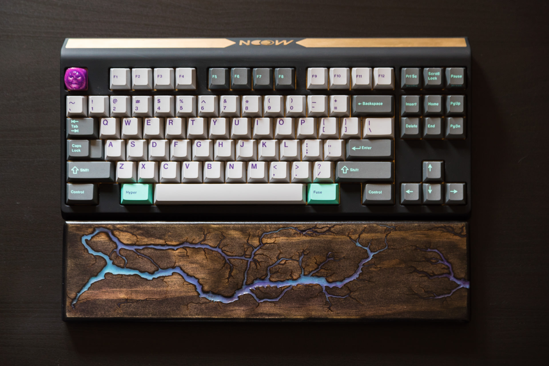 Captured Lightning Wrist Rests by Angry Nimbus (Closed)