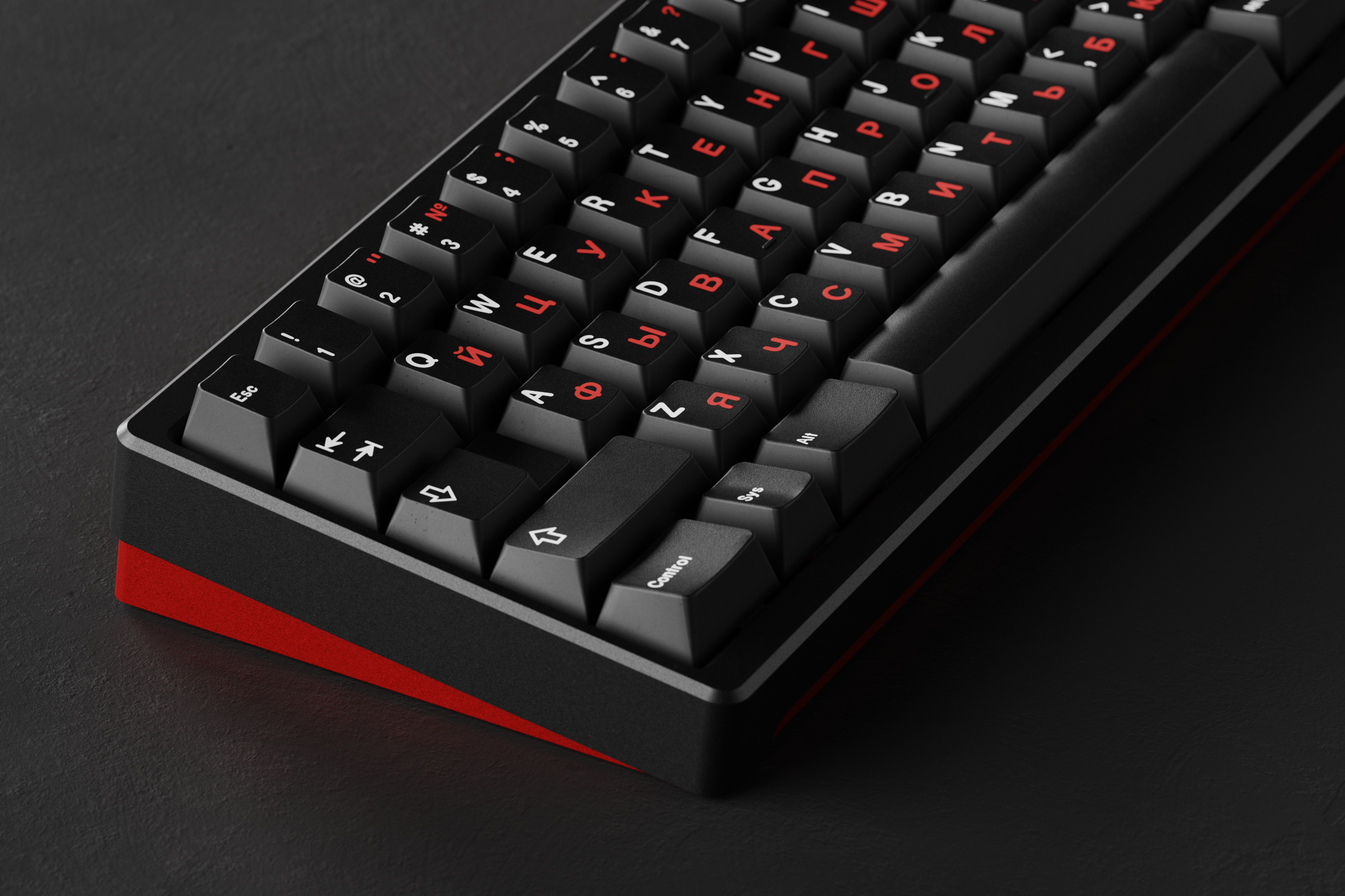 GMK WoB Red Cyrillic | Shipping image 14