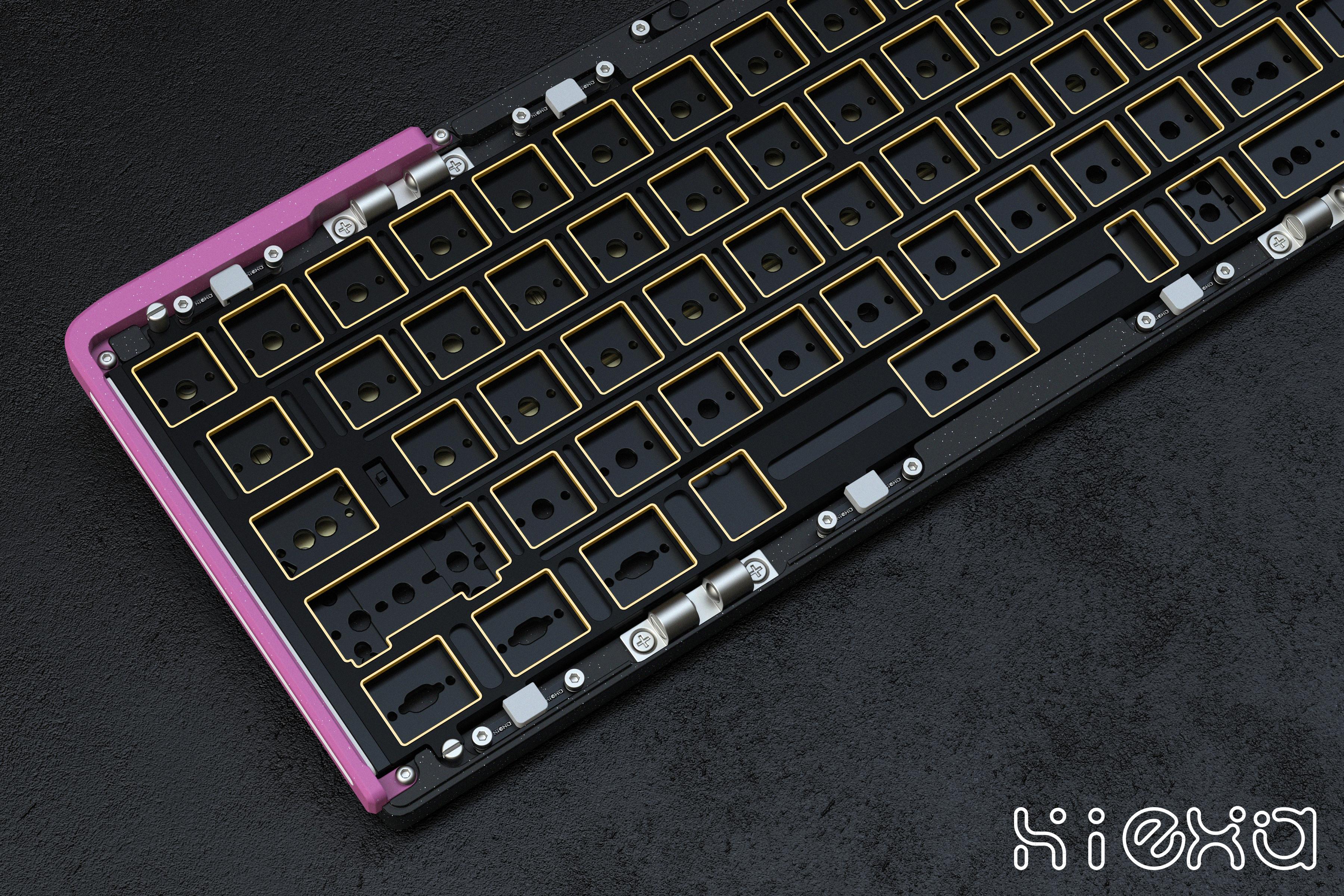 Hiexa G Series-G60 New Mounting, One Button Quick Disassembly Keyboard image 22