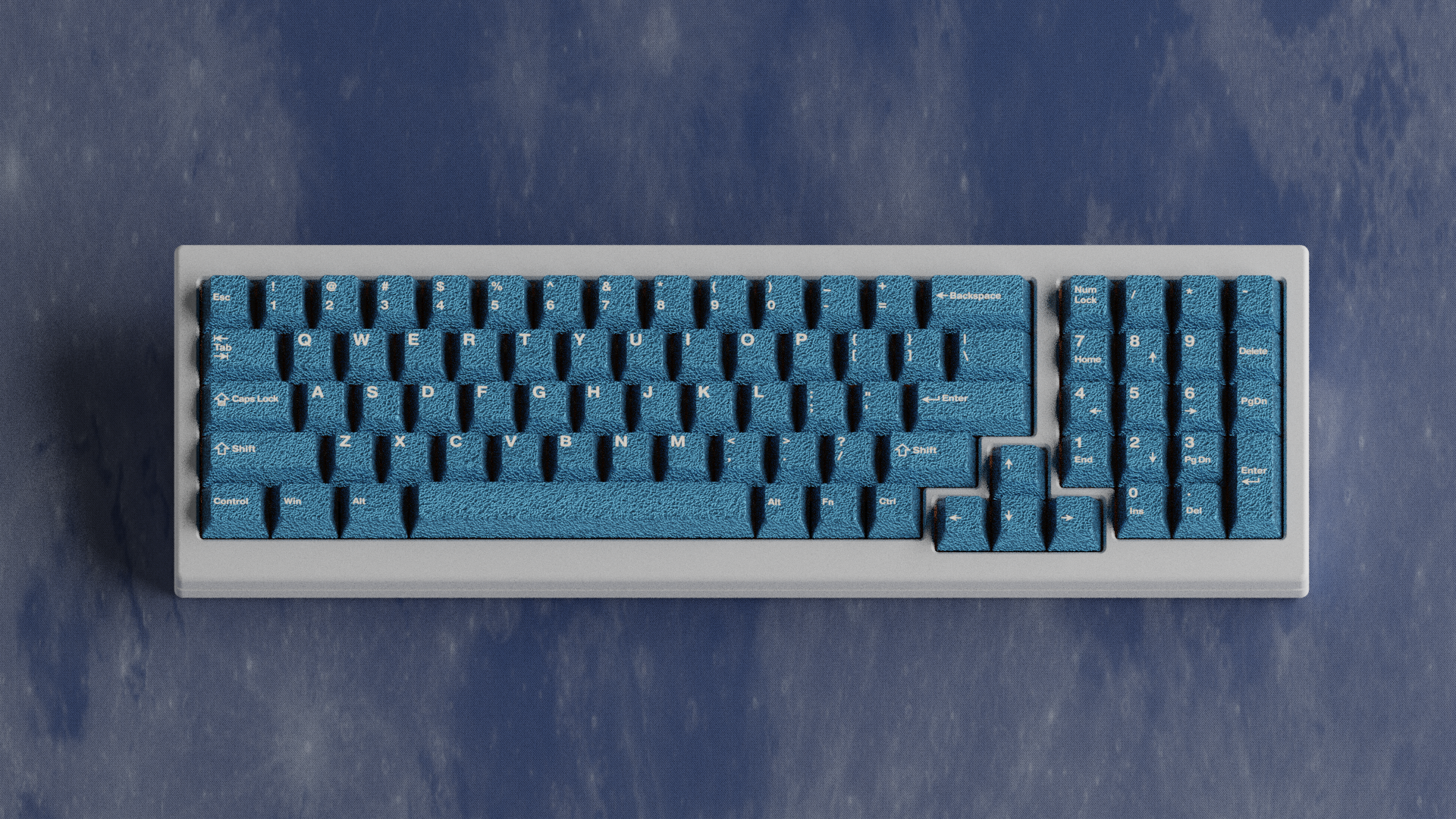 Awekeys Moon Landing - Stonelike Metal Keycap Set - Sound Test Updated image 14