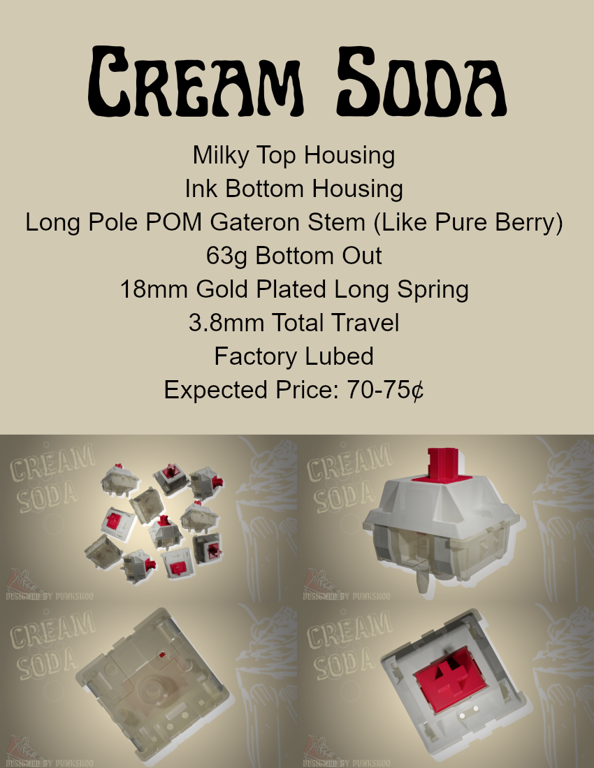Gateron Cream Soda Switch - Ended! image 3