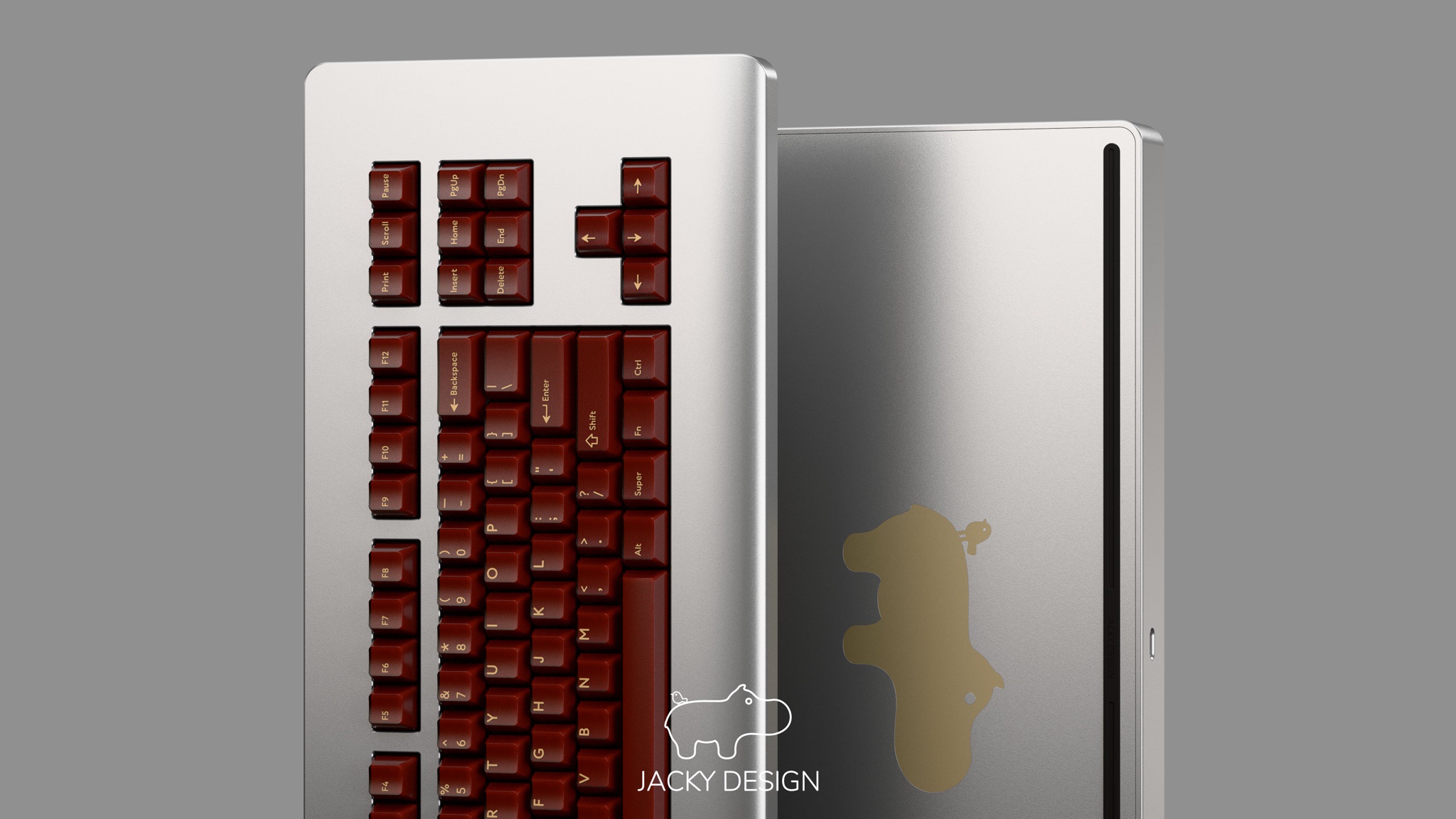 Hippo - Dual mount tkl custom keyboard (GB END) image 4