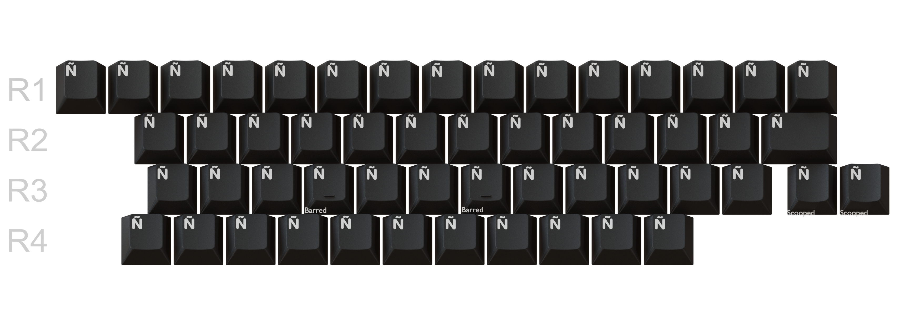 GMK WoB and Beige Ñ Addon Kit | New Renders