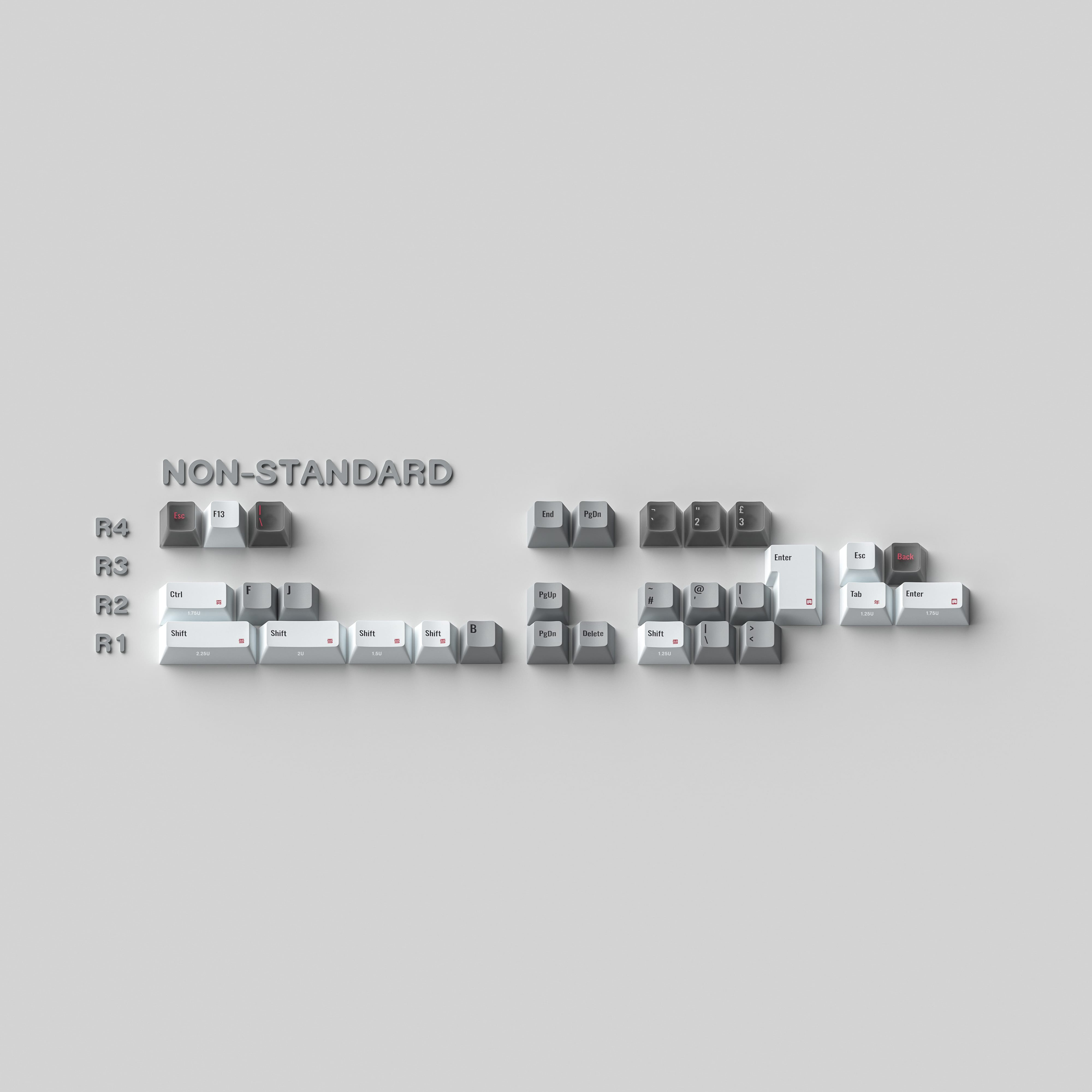 ALOHAKB AUSICIOUS SNOW Keycaps image 3