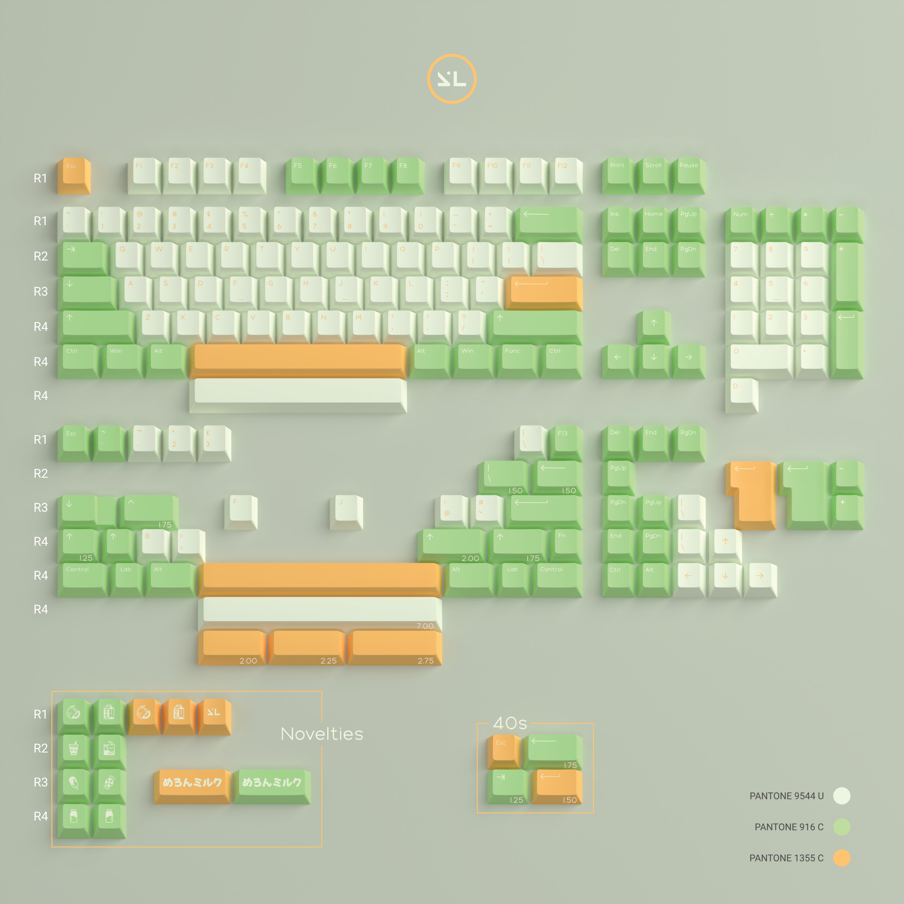 Melon Milk Keycaps | GB LIVE 10 Jan - 15 Feb image 3
