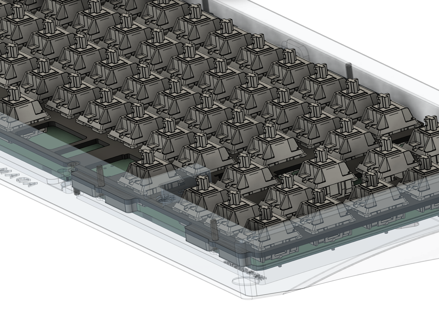 RAE | ADAMAS - 65% Gasket Integrated Top Mount image 7