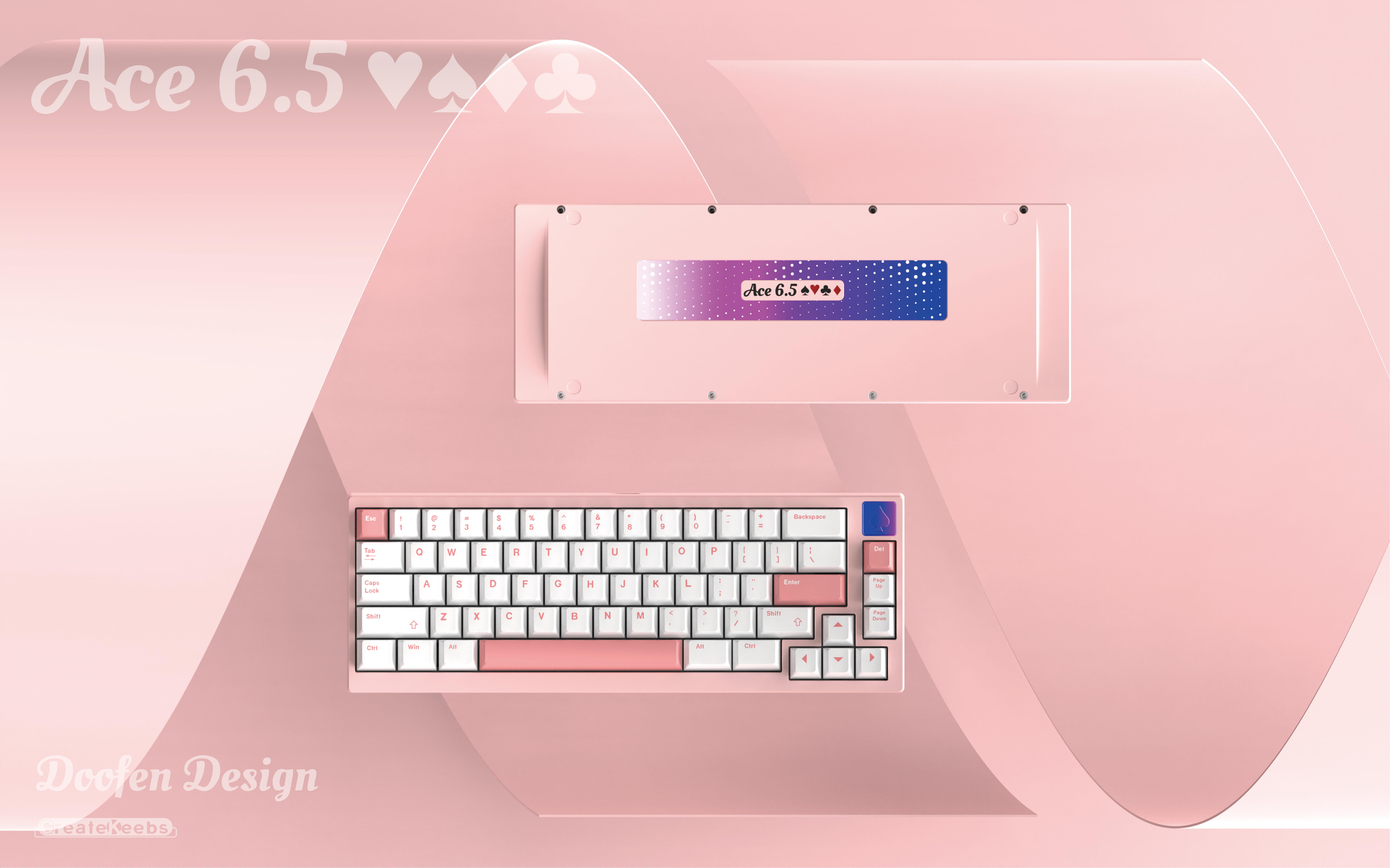 Ace6.5--65% Keyboard,Ceatekeebs 2023 new work image 8