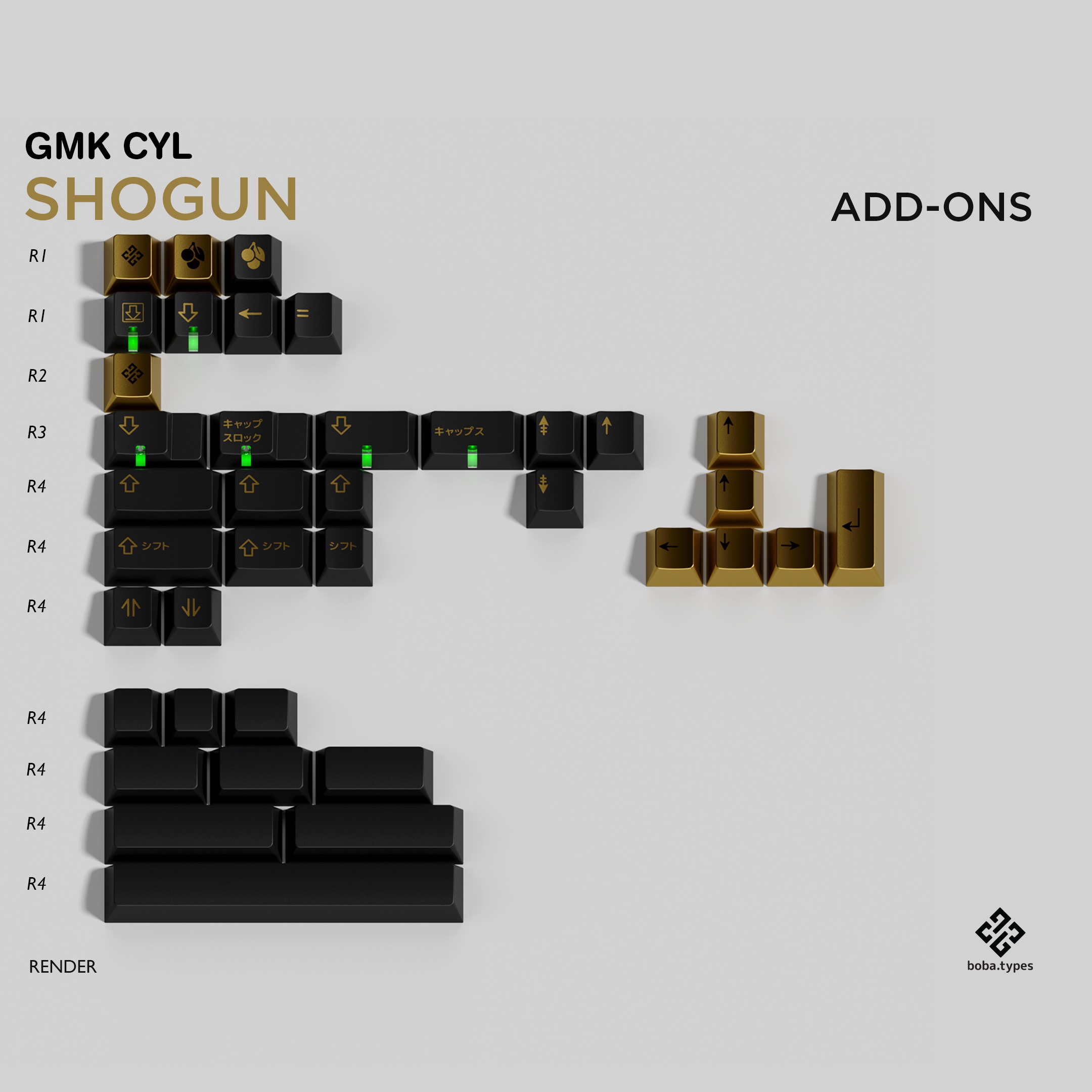 GMK CYL Kintsugi |set renamed - Shōgun will be another IC/GB image 8