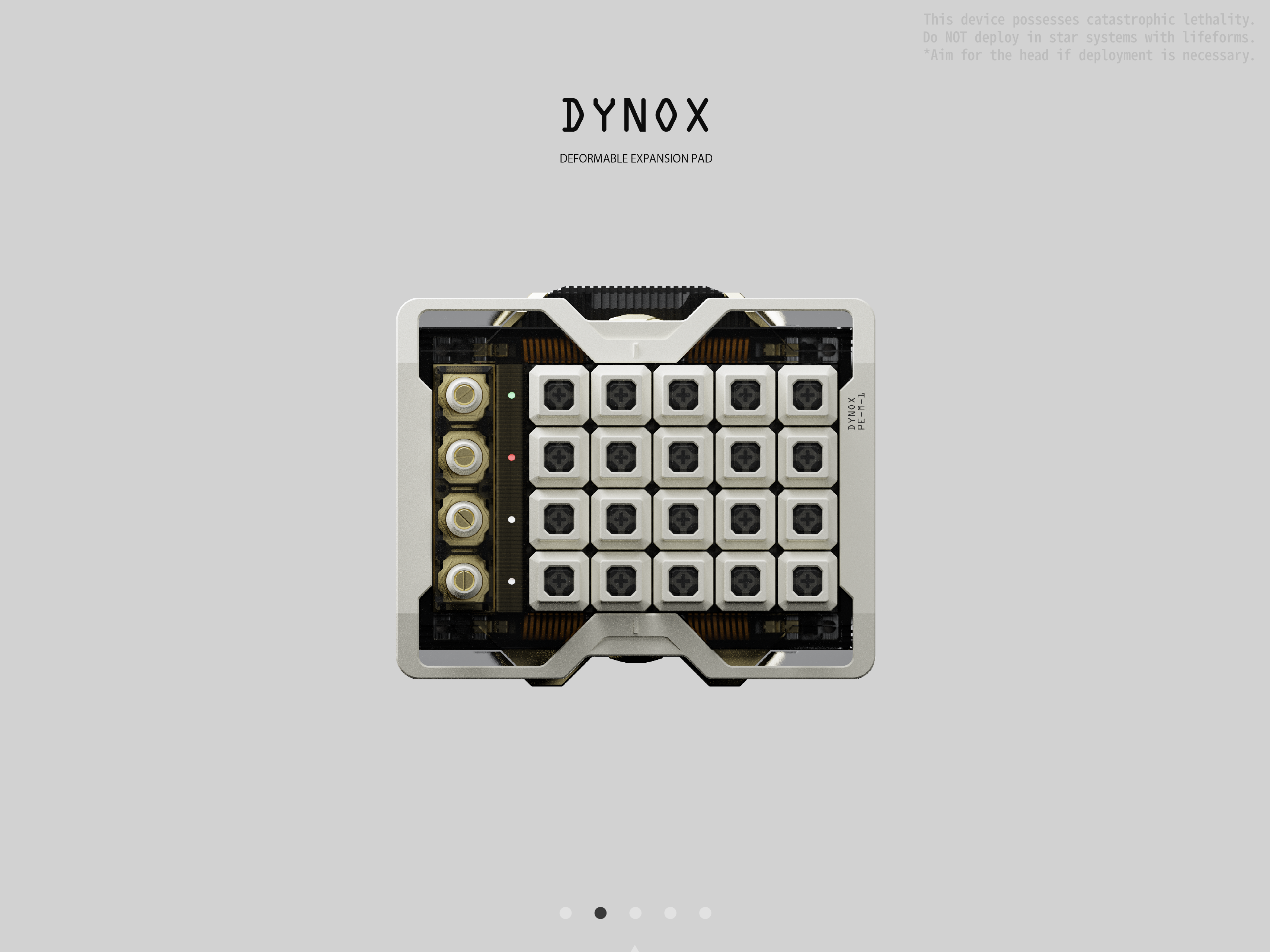 PCP 「DYNOX」Mechanical structure PAD image 4