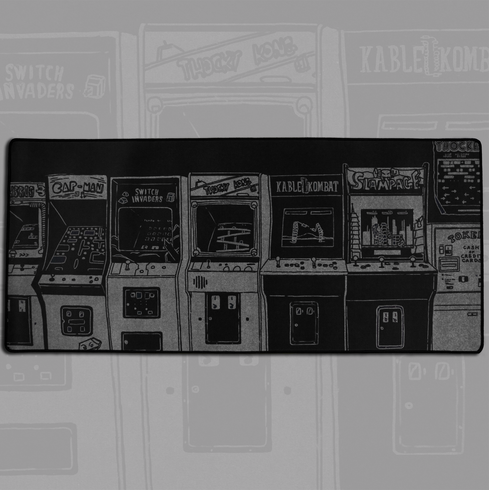 Mechade // Arcade Themed Desk Mats // GB CLOSED image 4