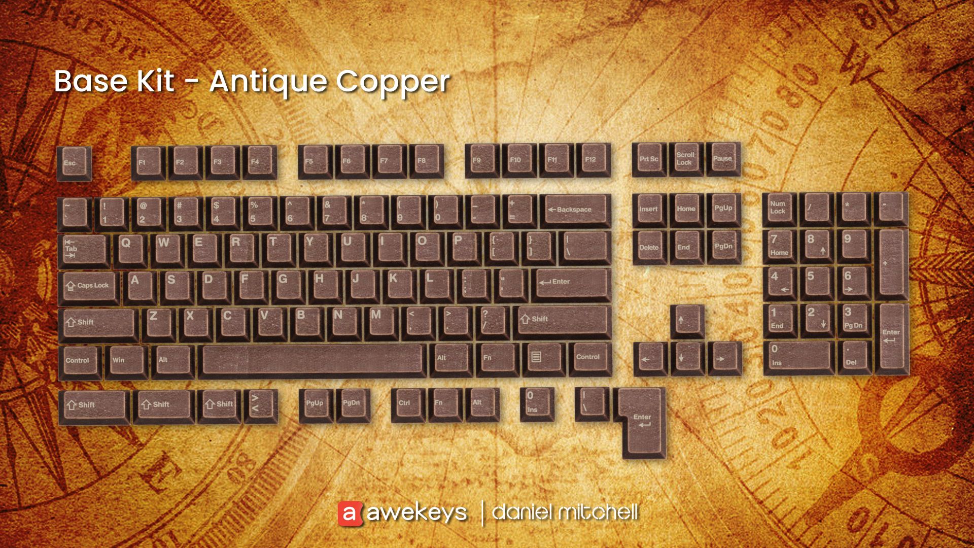 Awekeys Viking Antiques Metal Keycaps - Vendors Updated!(GB on April 25th) image 12