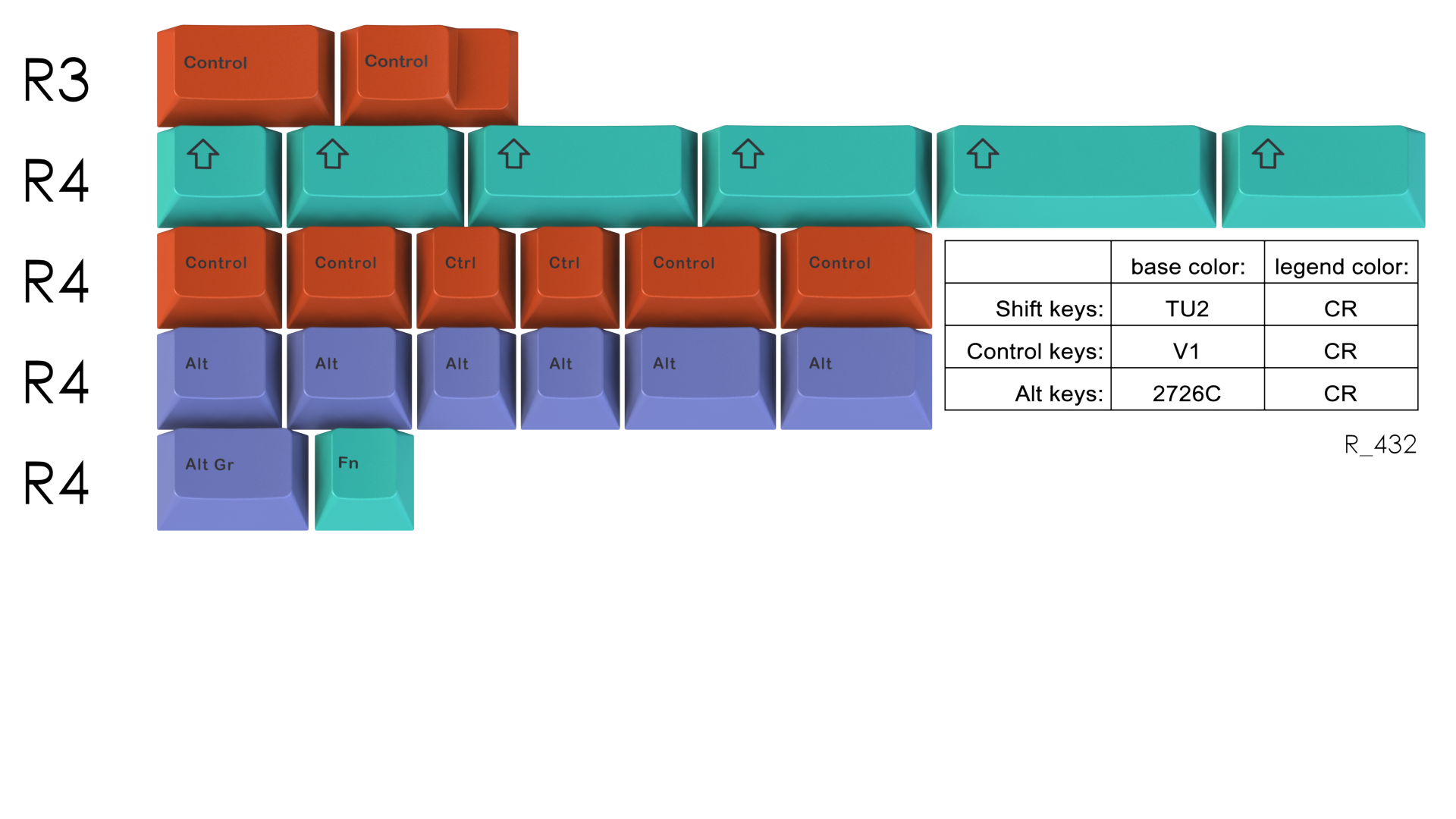 GMK SLATE - (CMYK mods - PB mods - TU2 spacebar kit) [ POSTPONED ] image 9