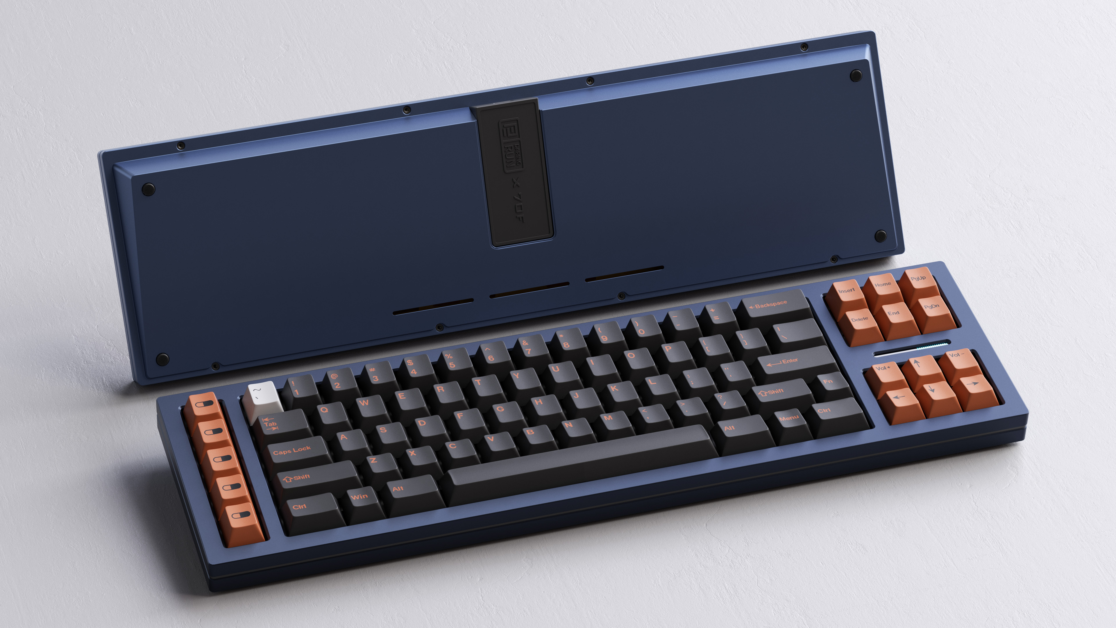 DR-70F Keyboard,70%+5% keyboard can be rotated and switched. image 14