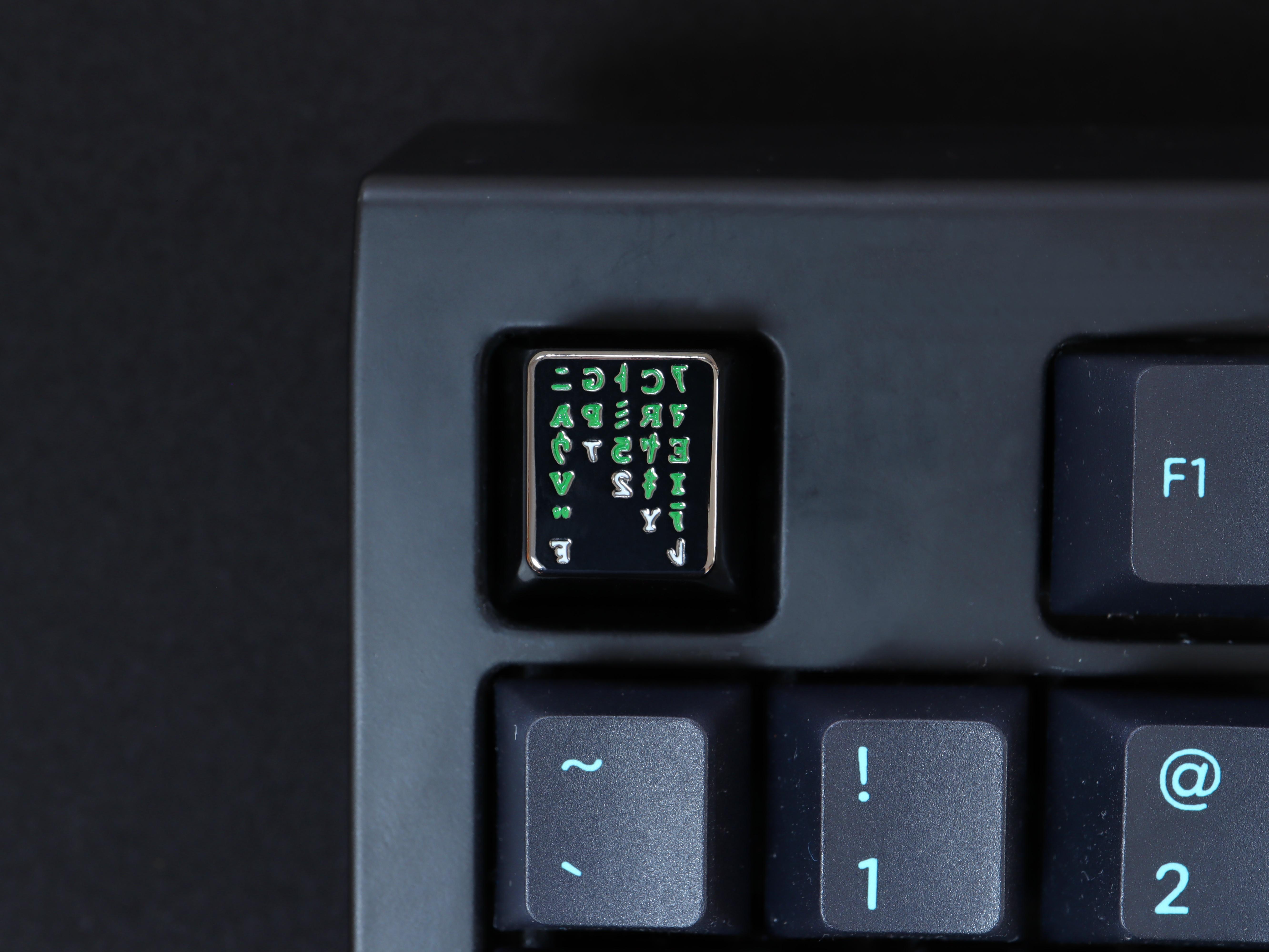 Digital Rain Artisan - Escape The Matrix - Terra Keycaps image 2
