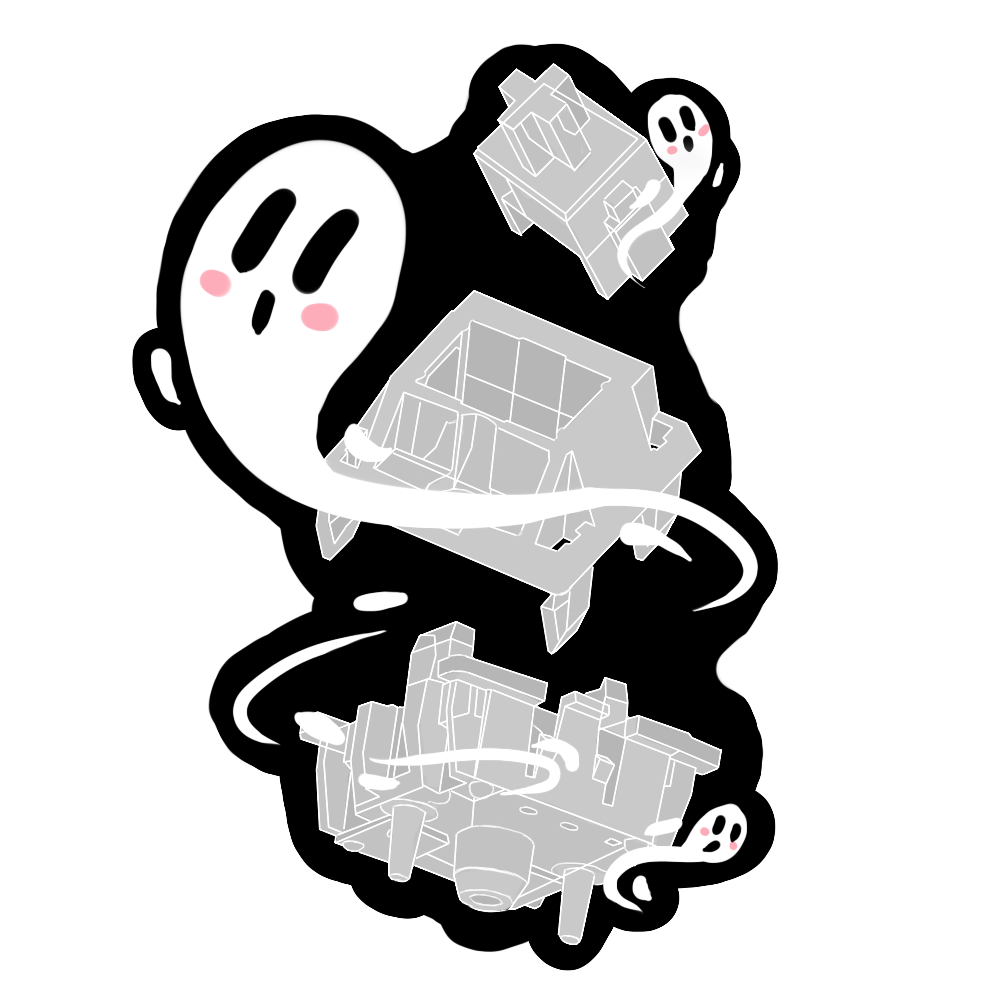 Ghost Switches - Silent Linear - CLOSED - ALL ORDERS SHIPPED