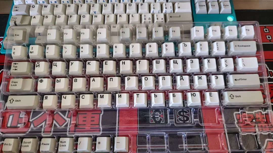 GMK CYL Классика (Classic) - Mono-Cyrillic alphas kit. GB STARTED! image 2