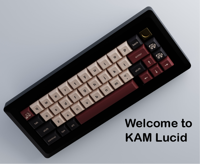 KAM Lucid NOW AVAILABLE FROM YUZUKEYCAPS!!