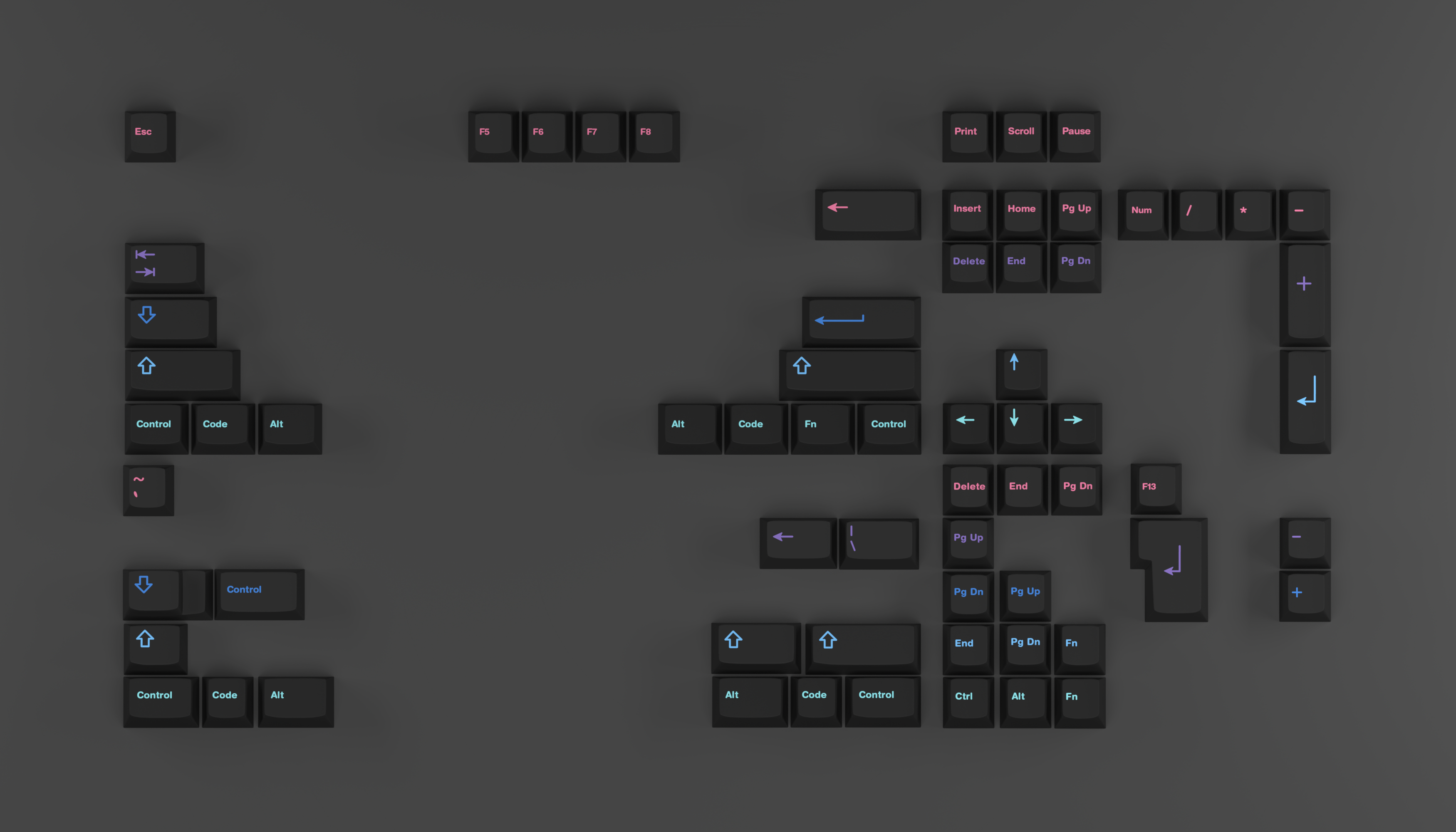 GMK Aurora Polaris | Finished! Color Samples image 10