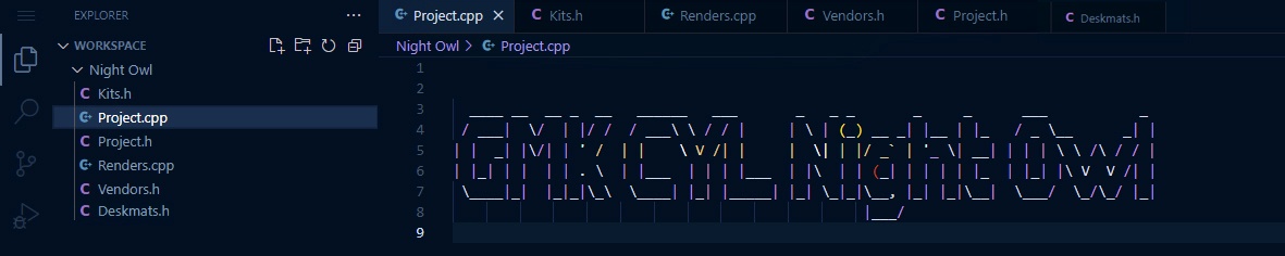 GMK CYL Nightowl image 16
