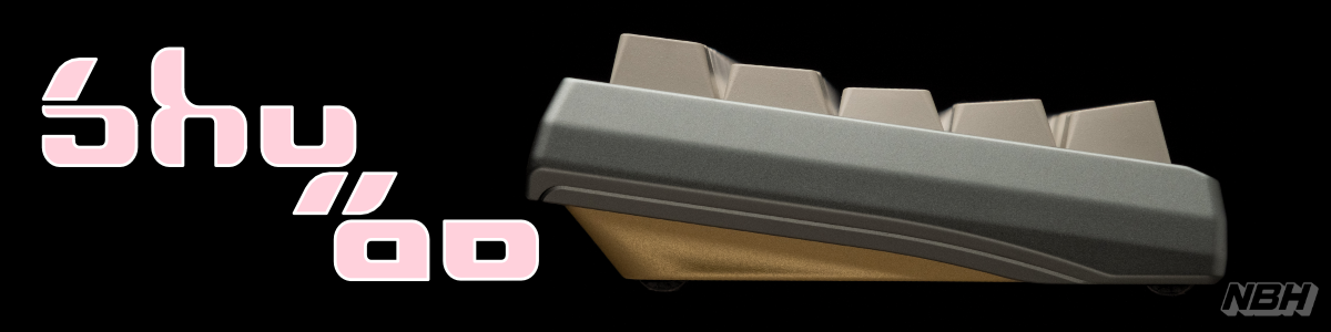 Shy60 - gasket strip mount 60% - by NBH x shy