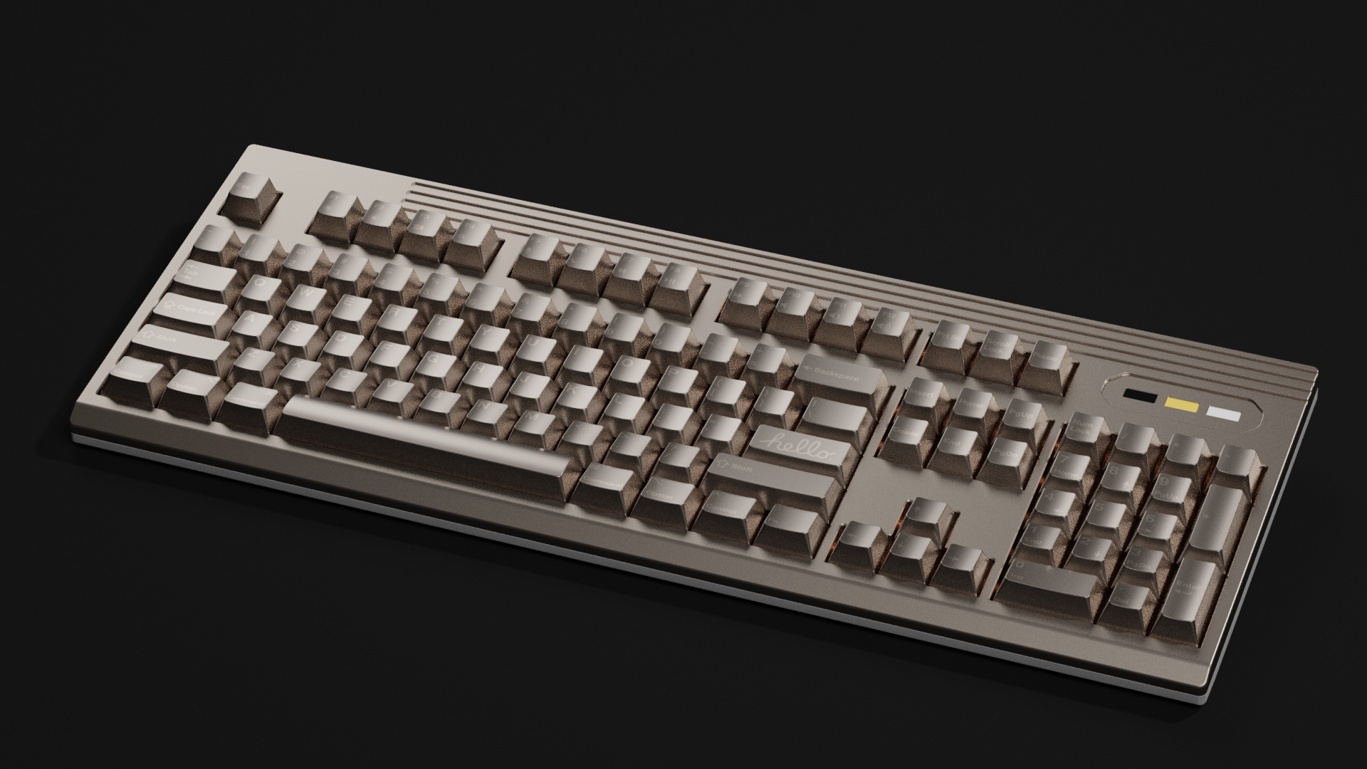 Awekeys 'Hello Silver' Metal Keycaps for MacOS - Update Typing Video image 4