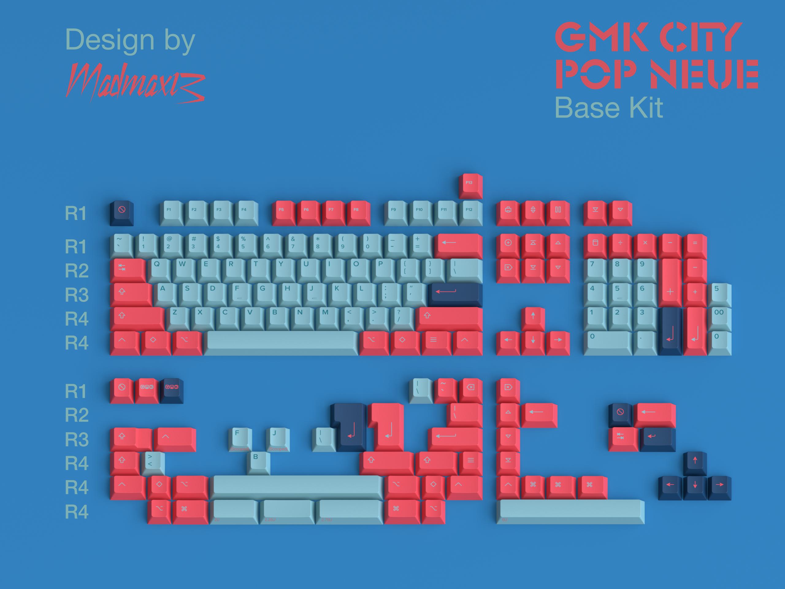 GMK CYL City Pop Neue- Updated Renders, Added SEA/SGP Vendor image 7
