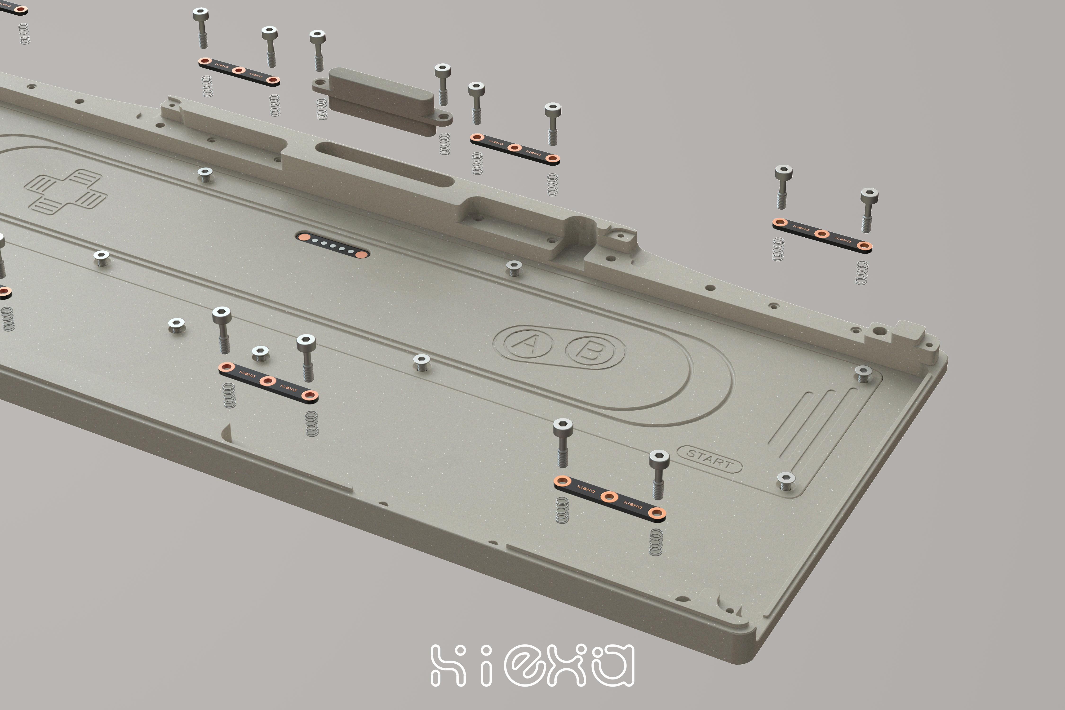 Hiexa G Series-G60 New Mounting, One Button Quick Disassembly Keyboard image 26