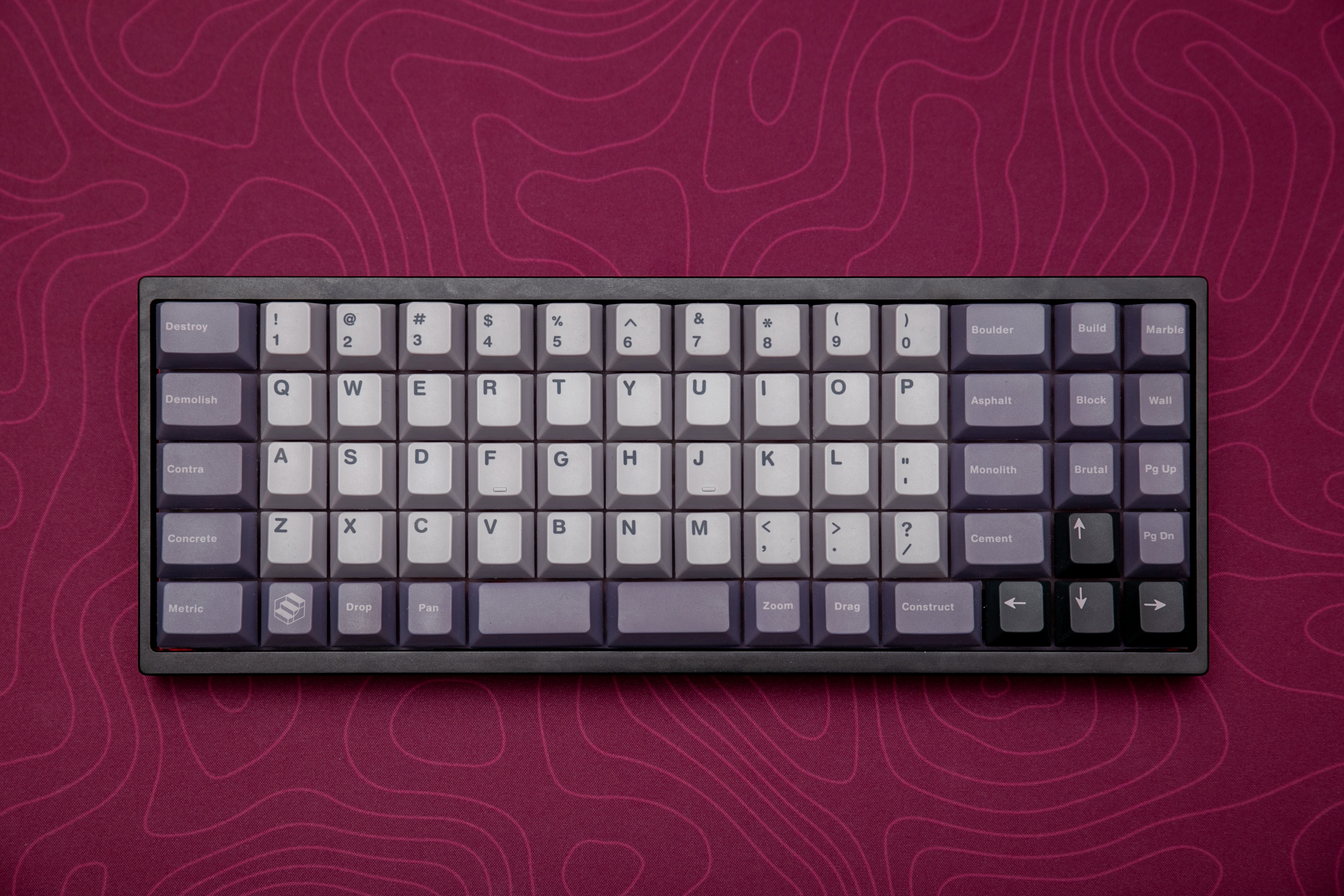 Promenade - 60% Ortho pcb (Boardwalk clone) - Solder version w/ RP2040