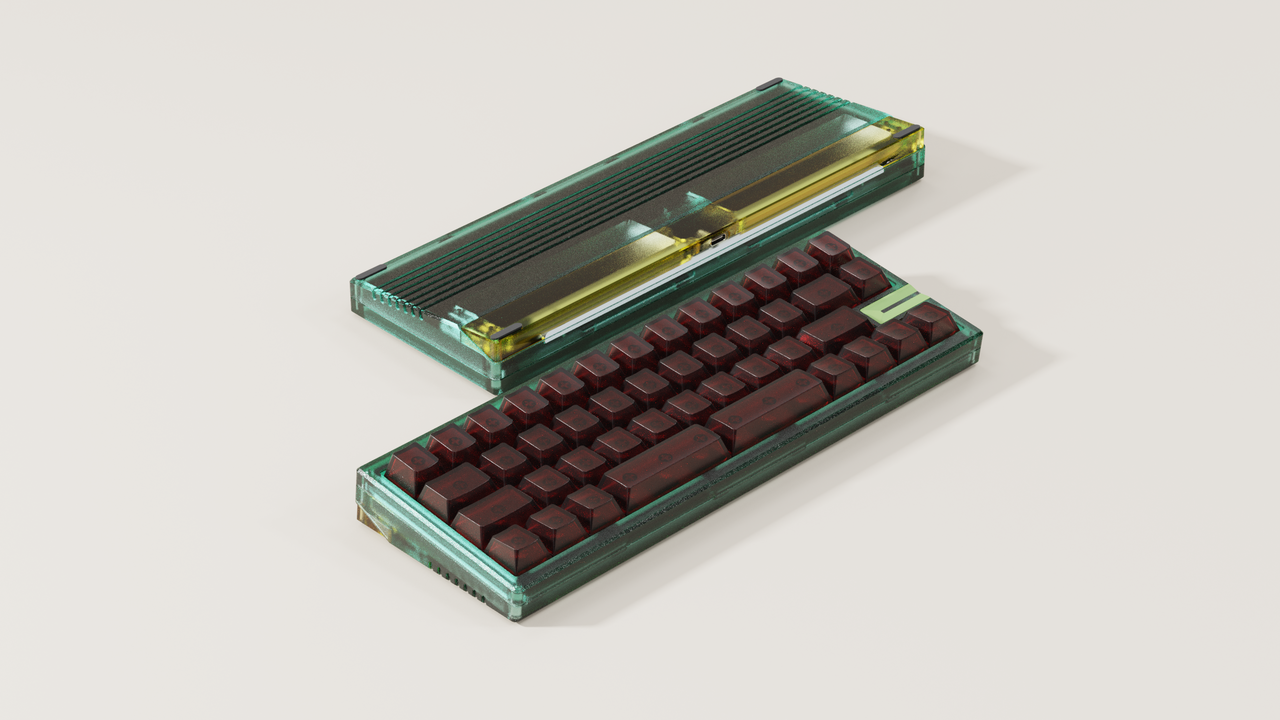 GuangQi 40% - VIA Support Gasket Hot-swappable Wireless Mechanical Keyboard image 12