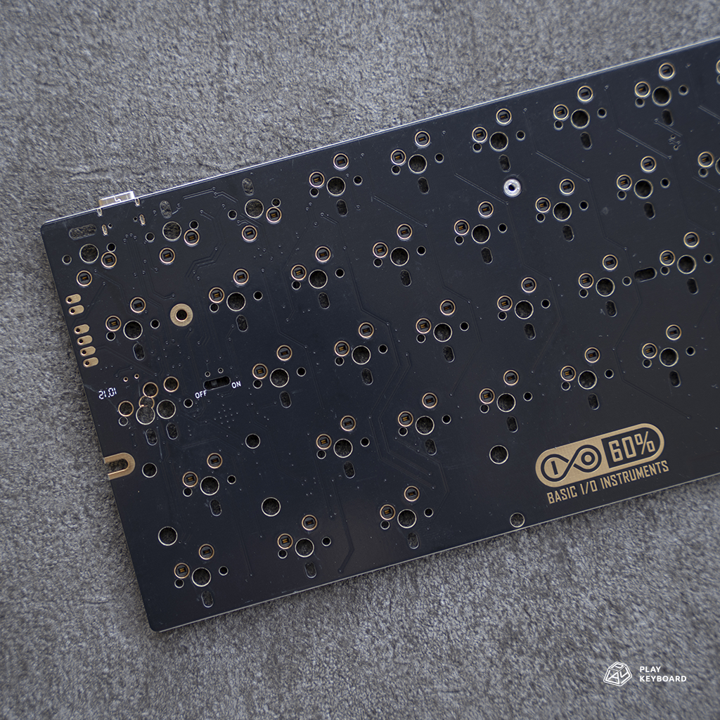 BIOI G60BLE Rev2 Dual Mode Bluetooth PCB + Cora 60% Keyboard Case image 3